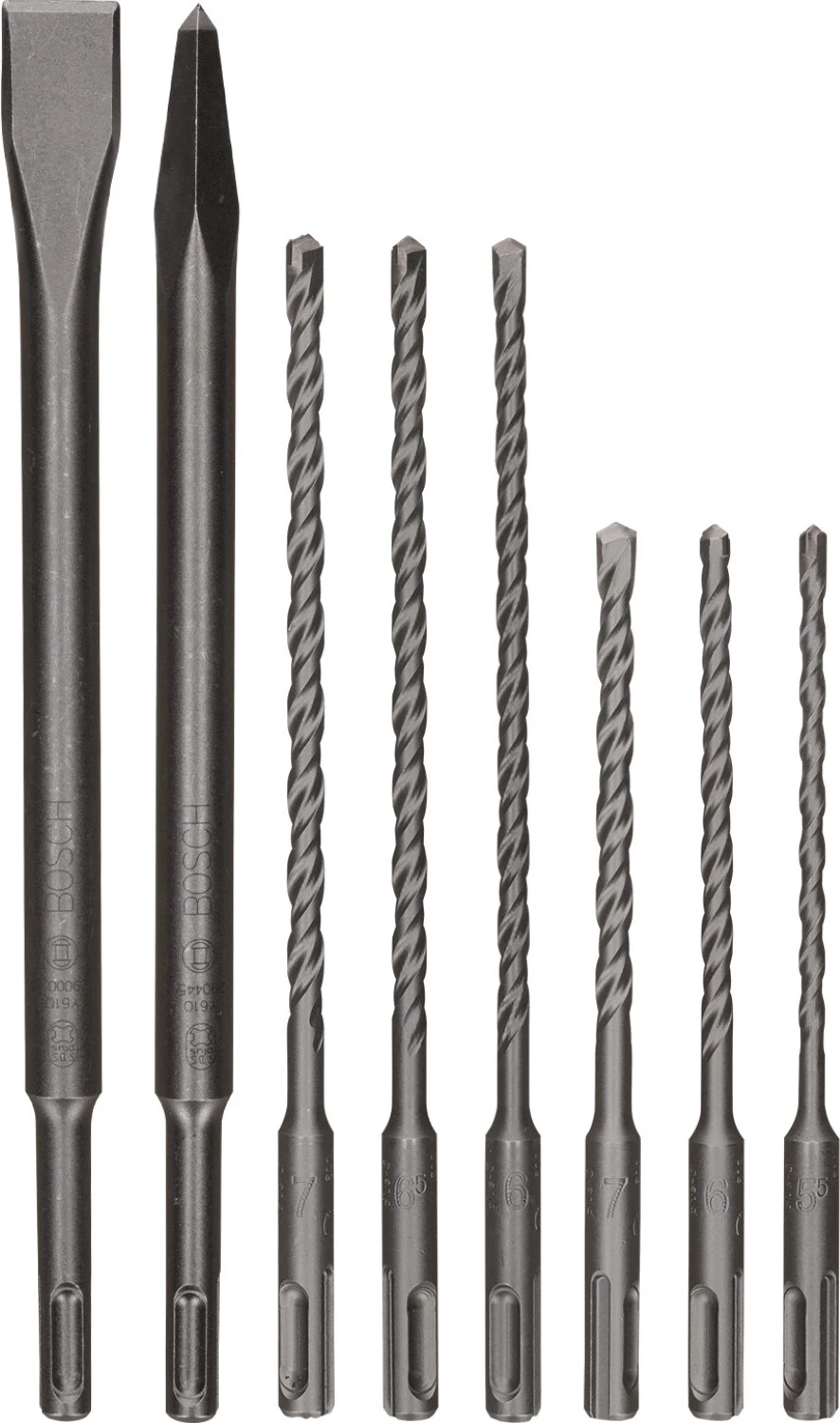 Bosch 2607017376 PRO 8-delige SDS plus-4C Beitel- en borenset-image