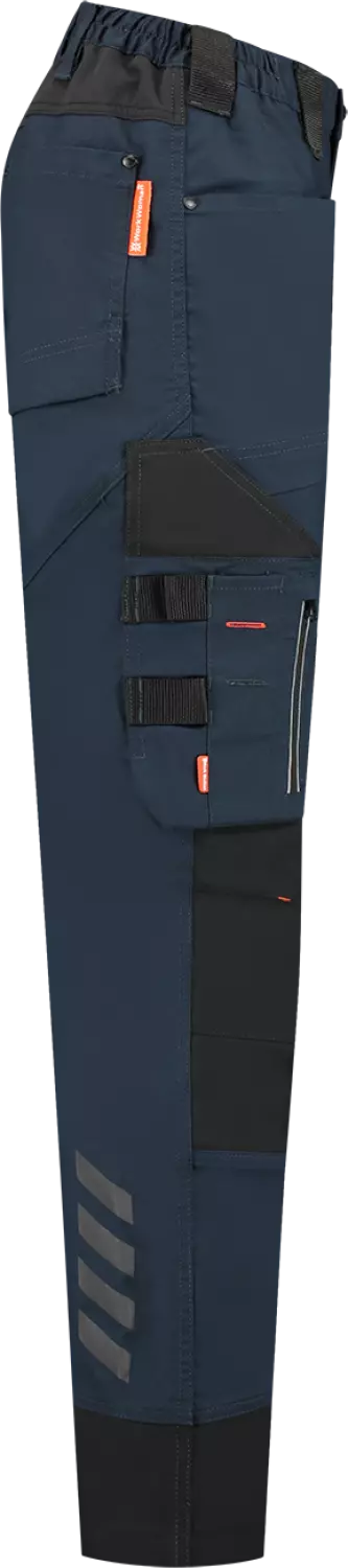 Workman 90251 STRETCH Worker Pantalon de travail P2S Femme - Bleu marine / Noir - Taille 46 (36/32)-image