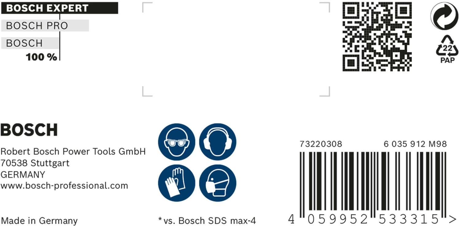Bosch 2608900257 EXPERT Hamerboor SDS Max-8X - 32x800x920mm-image