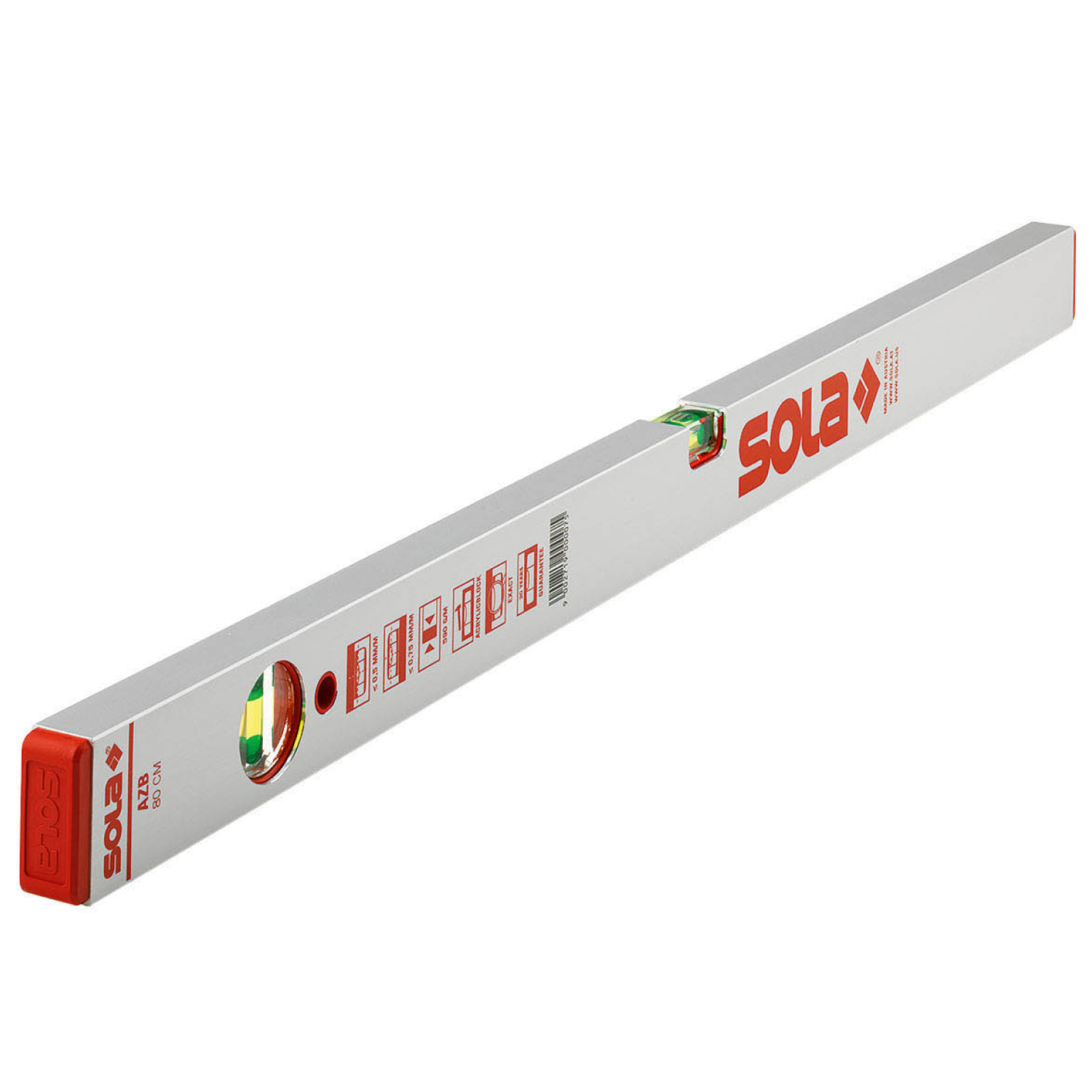Sola AZB 100 Niveau à bulle en aluminium - 1000 mm