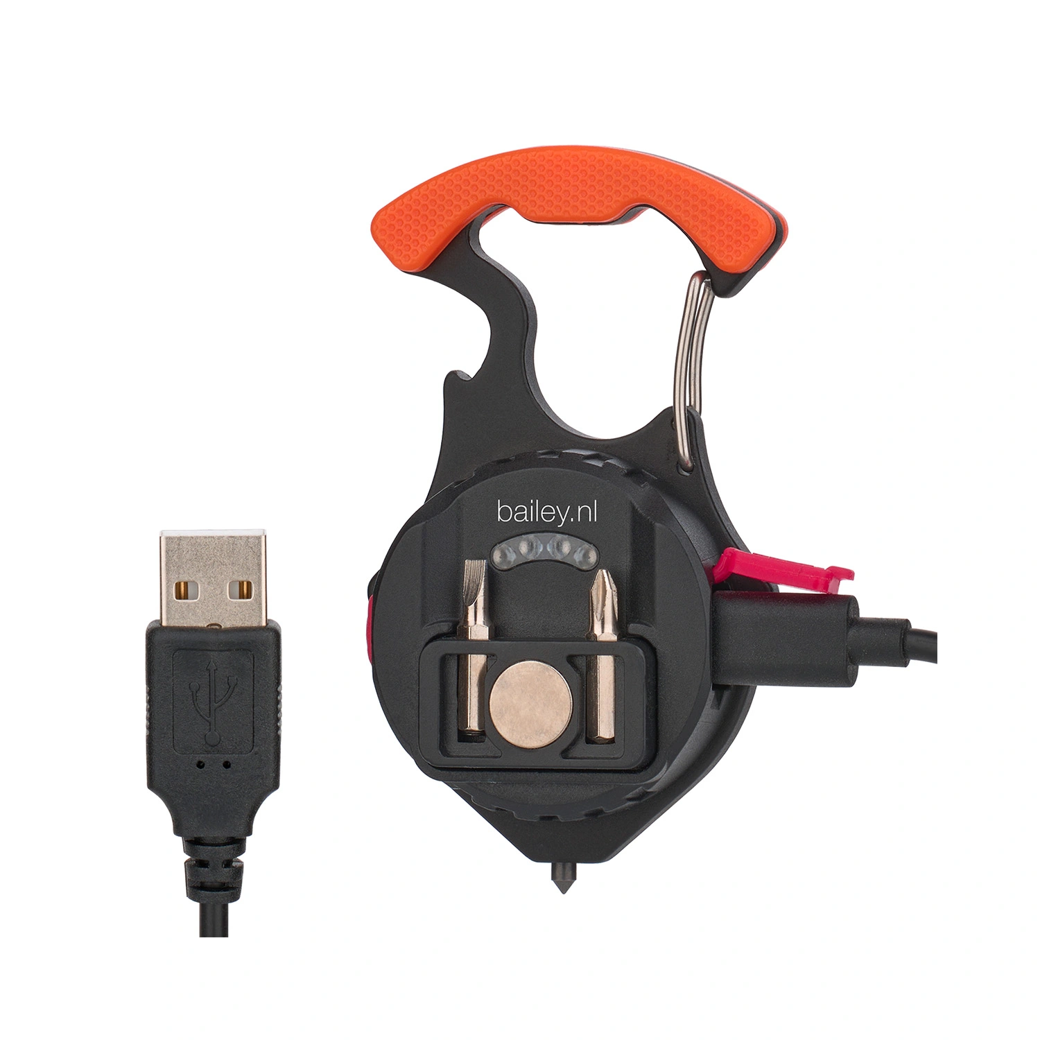 Bailey RoBust LED Keyring 5 W 500 lm Blanc + Rouge IP44 5 V