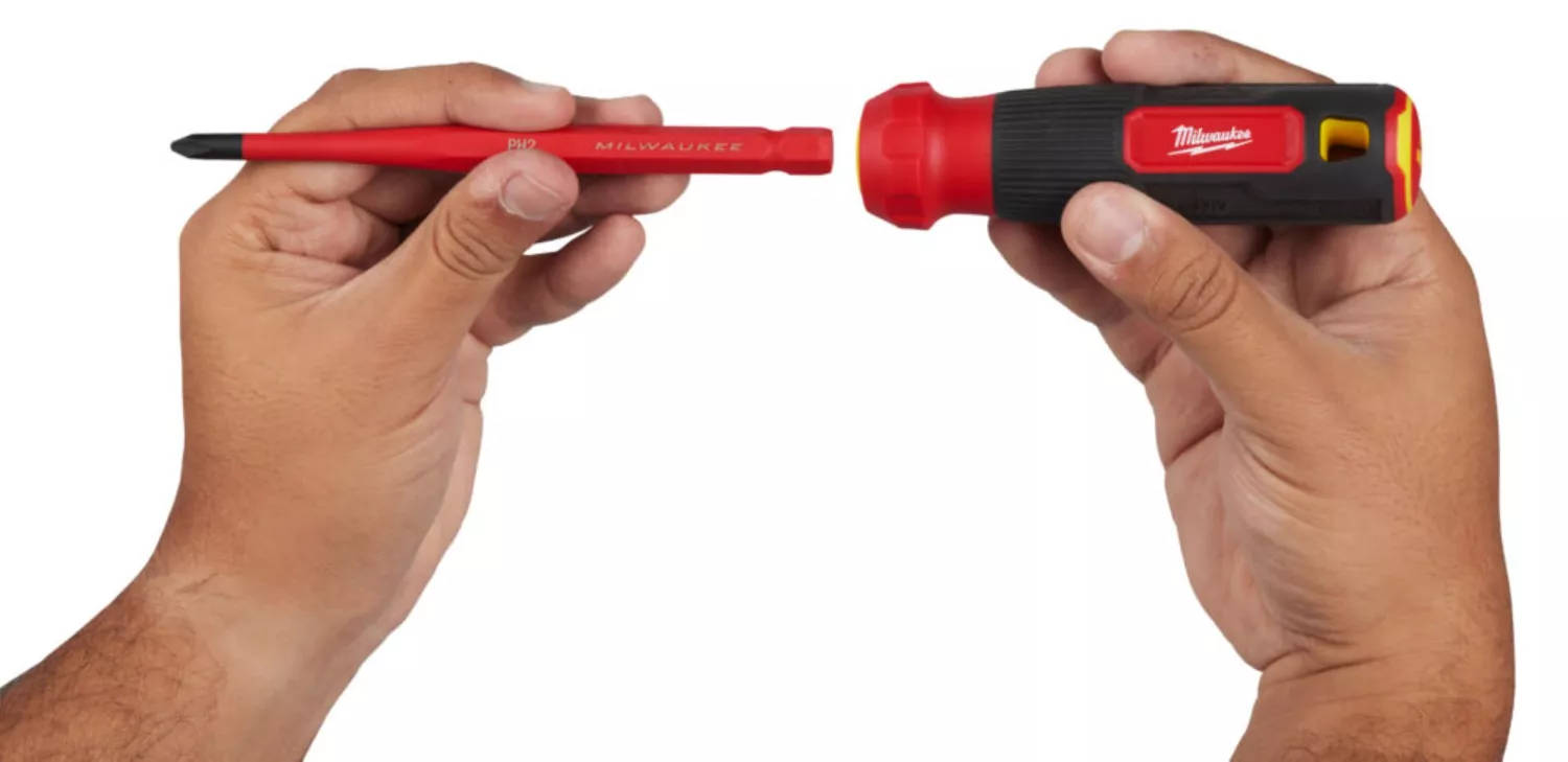 Milwaukee 4932493658 Ensemble de tournevis VDE 4 pièces dans une pochette - TX-image
