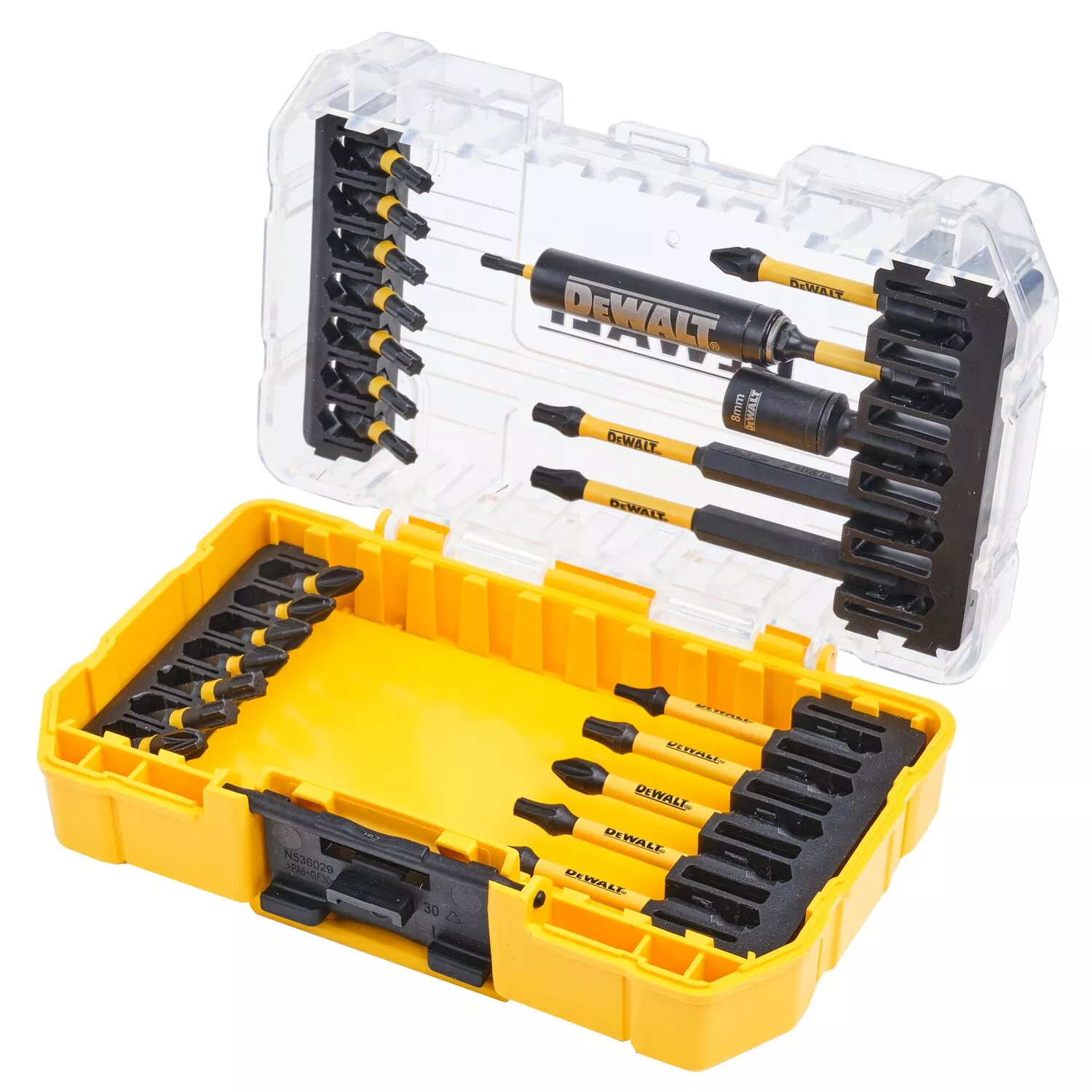 DeWALT DT70744T 25-delige FlexTorq Schroef-bitset in cassette-image