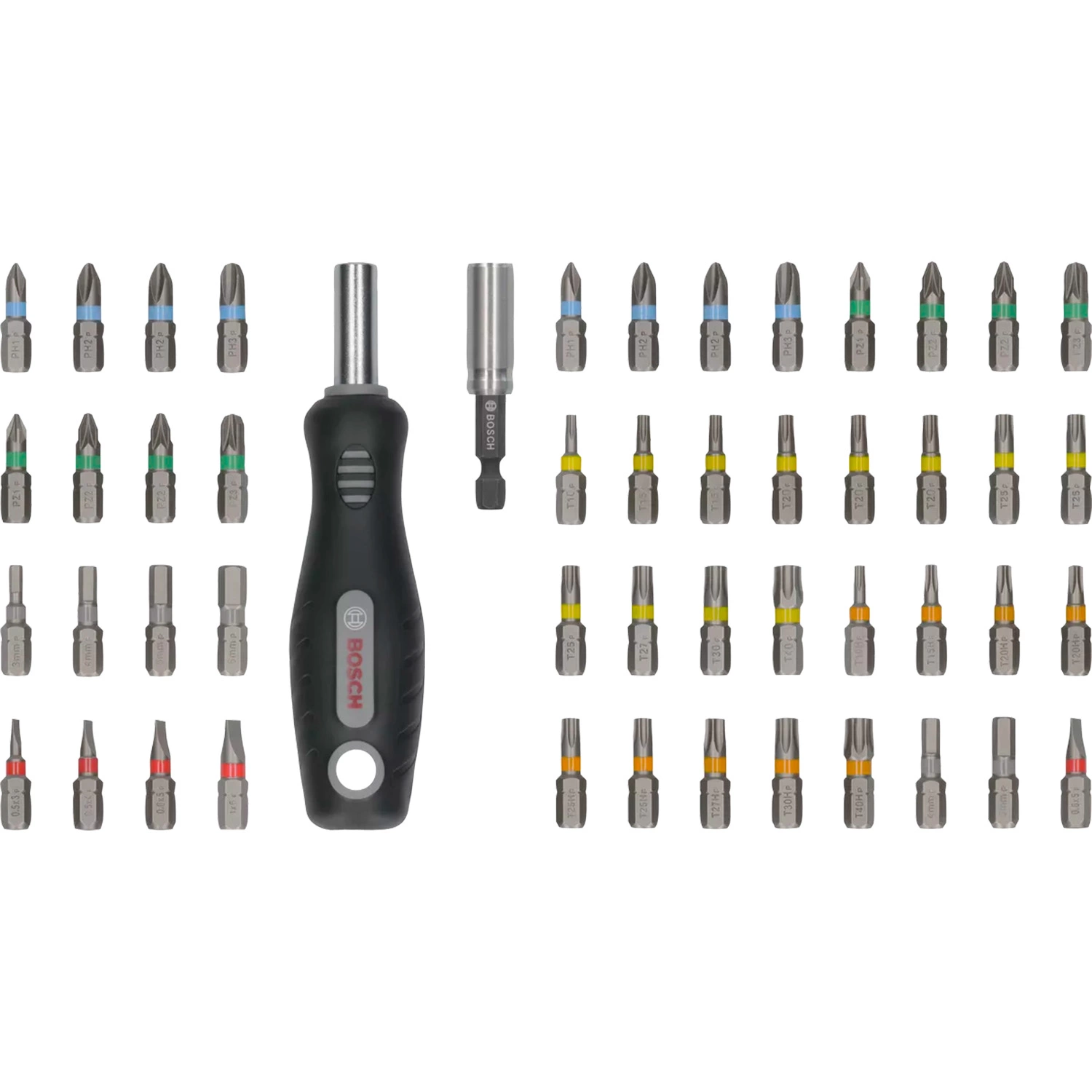 Bosch 2607012080 50-delige schroefbitset - extra hard-image