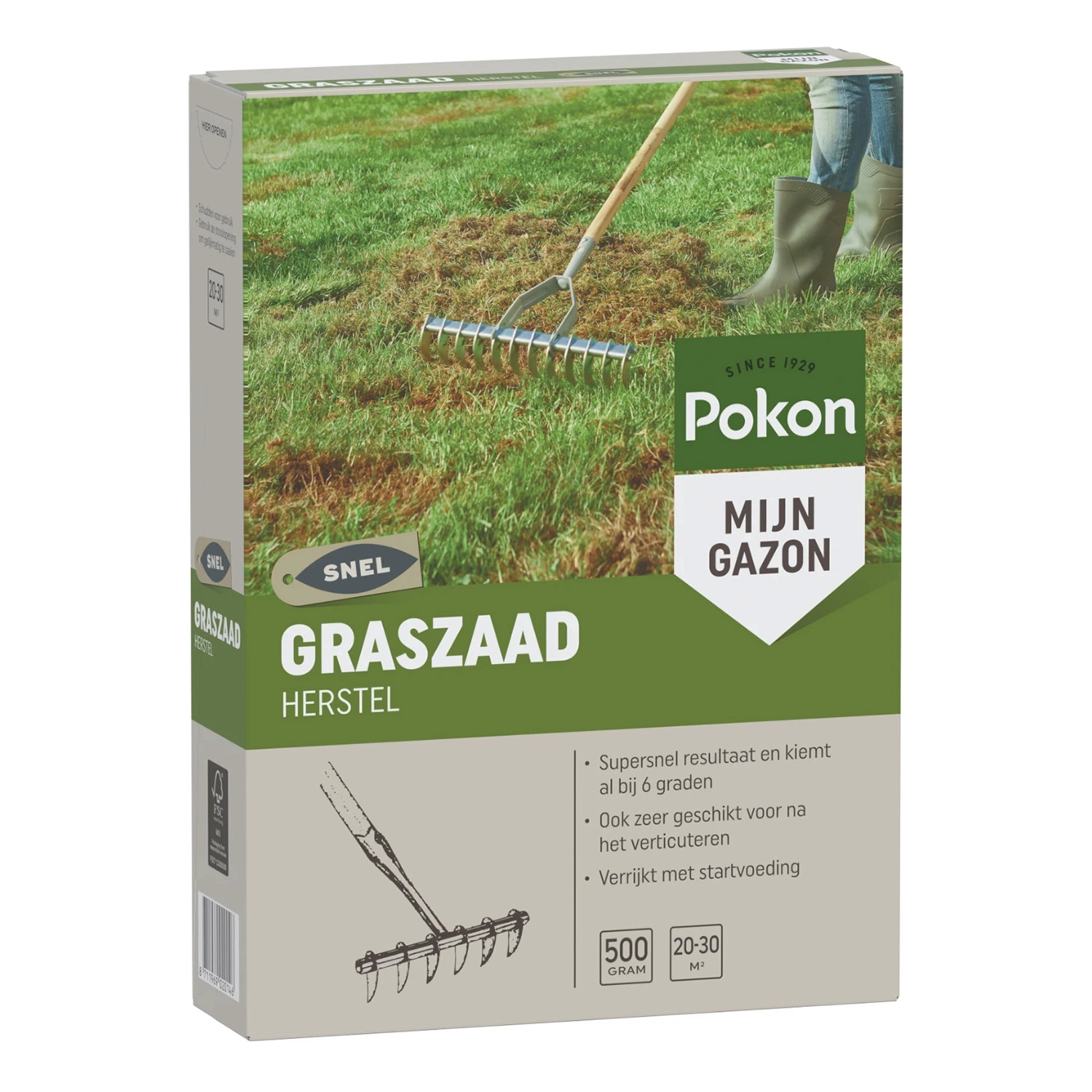 Pokon SOS Graszaad Herstel - 500gr-image