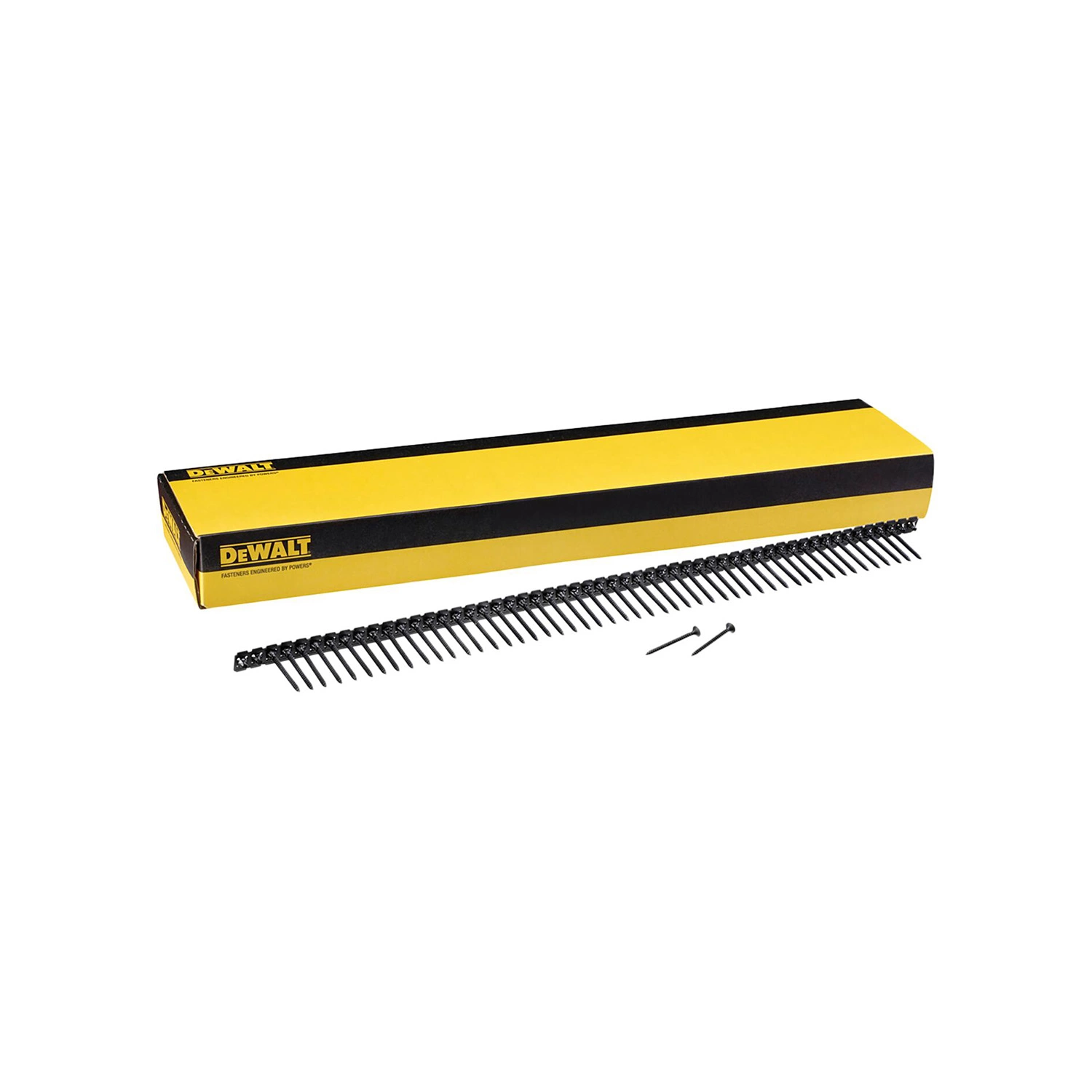DeWALT DWF500035C Vis pour plaques de plâtre en bande, filetage grossier - 3,5 x 35 mm - 1 000 pièces-image