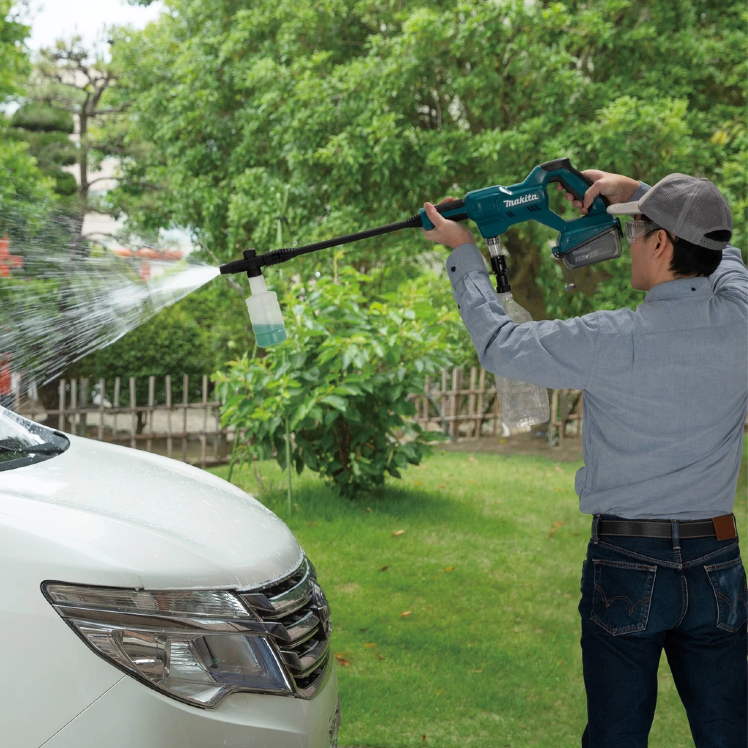 Makita DHW180Z 18V Li-ion Batterie Nettoyeur haute pression - 24 bar-image