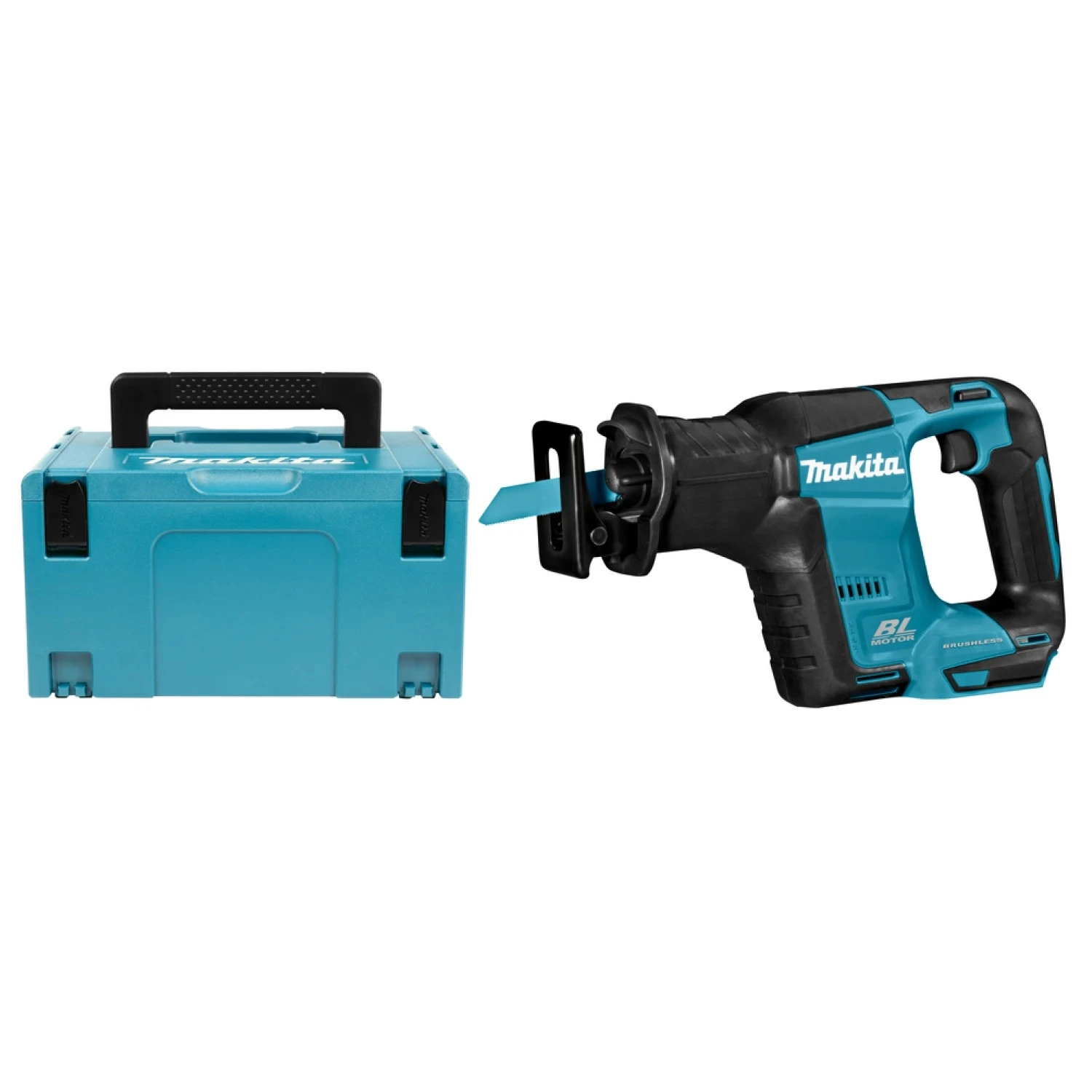 Makita DJR188ZJ Scie sabre sans-fil - 18V Li-ion - MAKPAC - Brushless - Machine seule-image