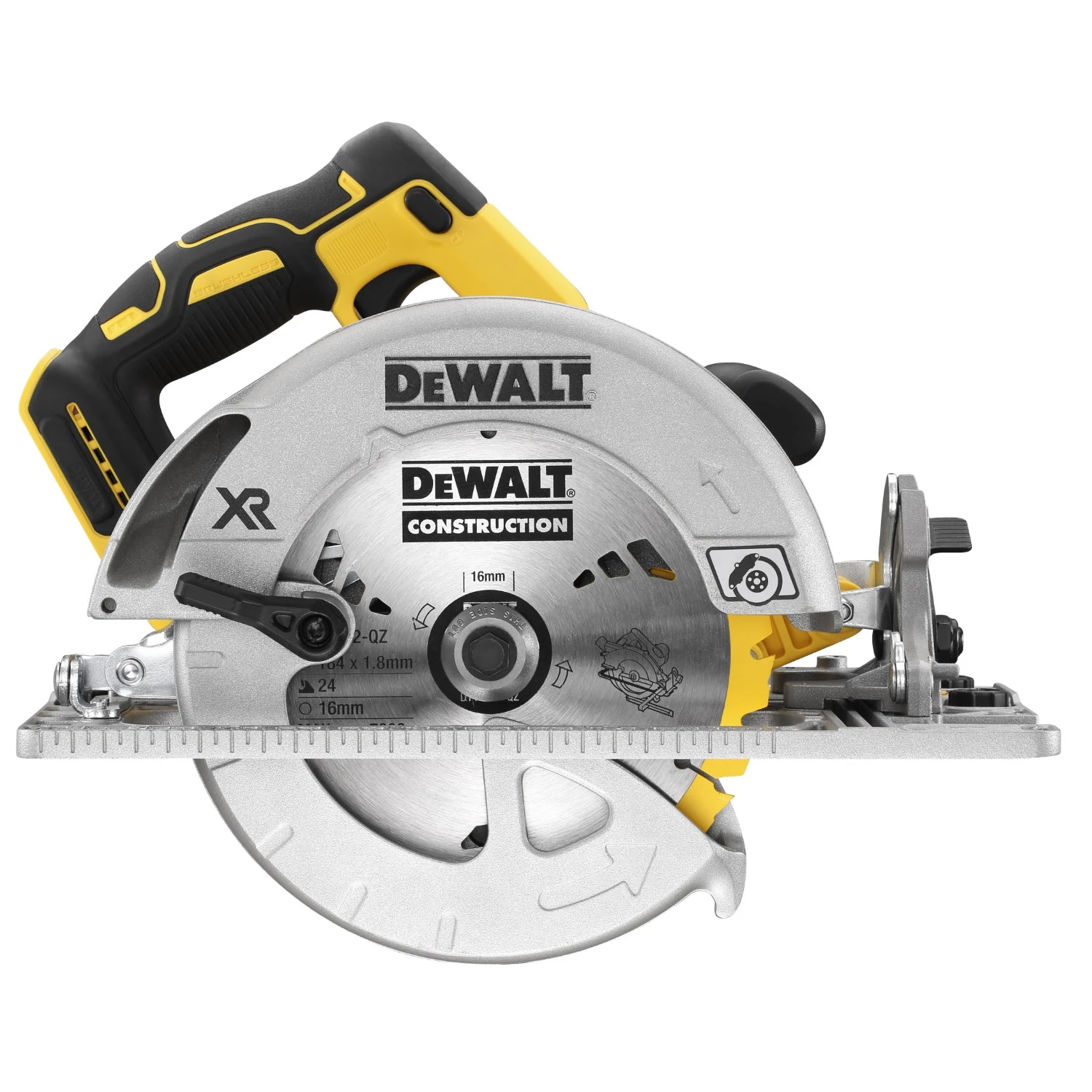 DeWALT DCS572N-XJ Corps de scie circulaire sans fil Li-ion XR 18 V - 184 mm-image