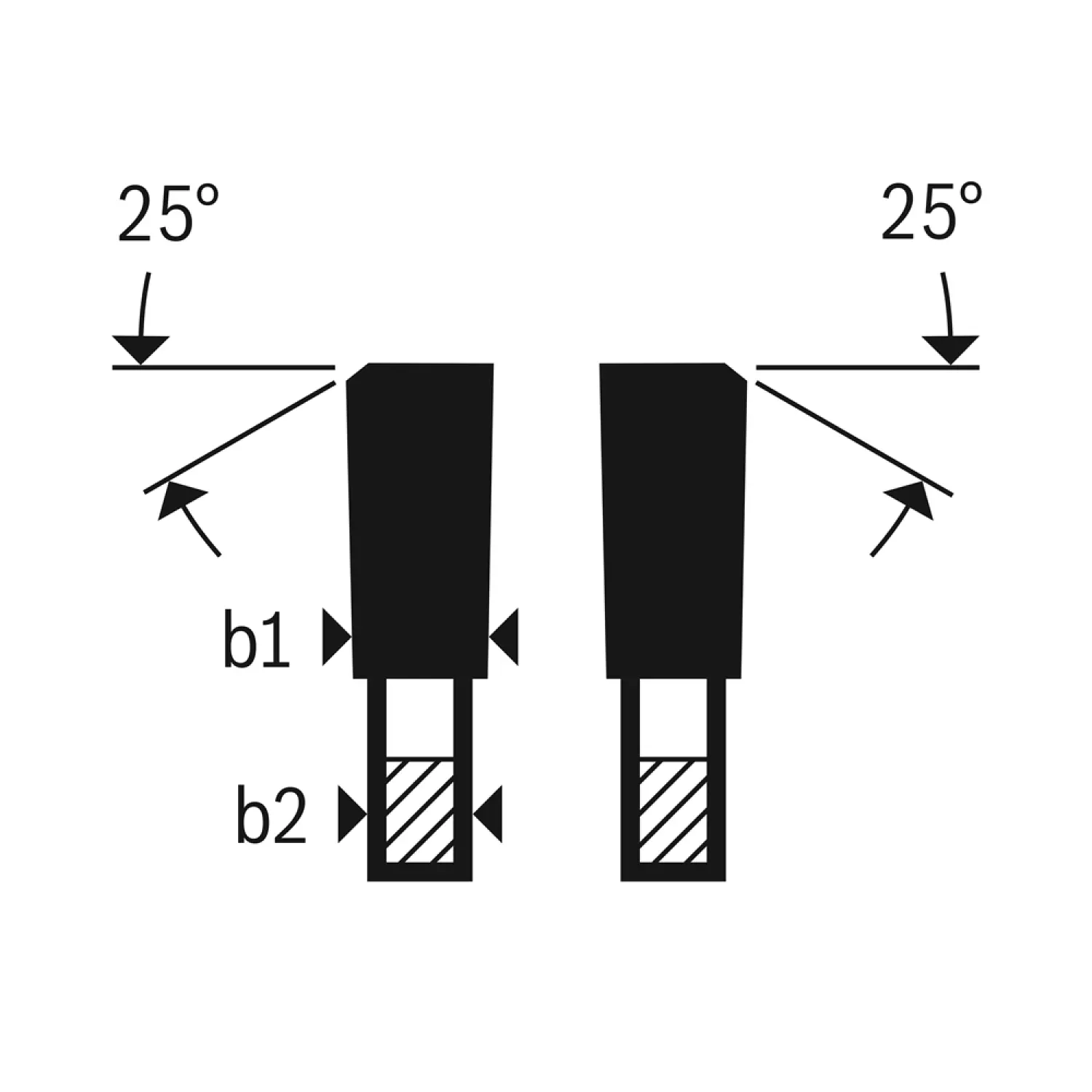 Bosch 2608837748 - Lame pour scie circulaire ACCU Standard for Steel 150x20x1.6/1.2x32T-image