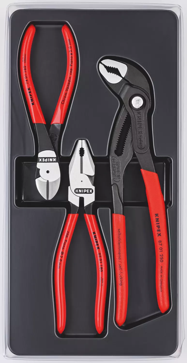 Knipex 00 20 10 3-delige Kracht Tangenset-image