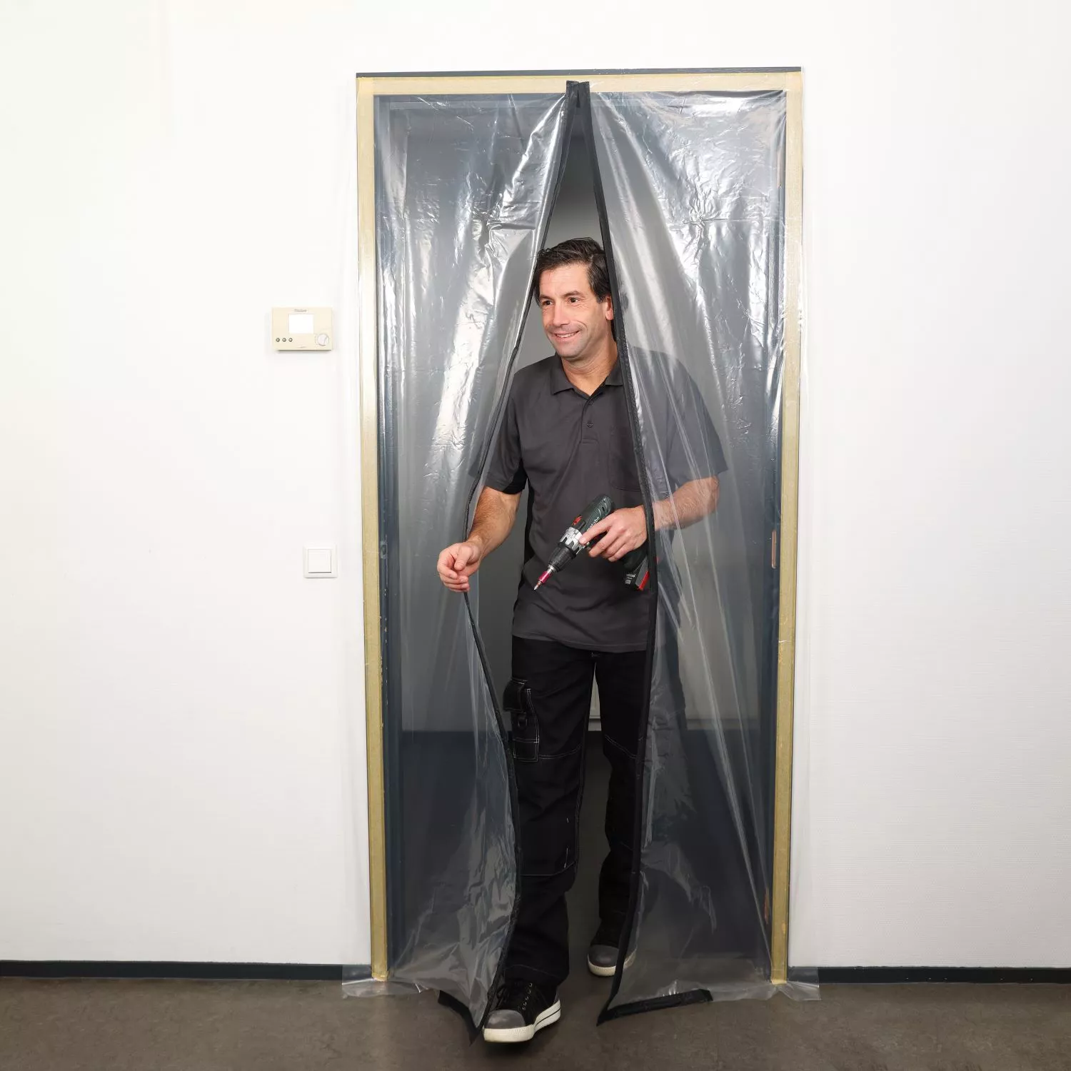 Primacover Magnetische Stofdeur - 220cm x 120cm-image