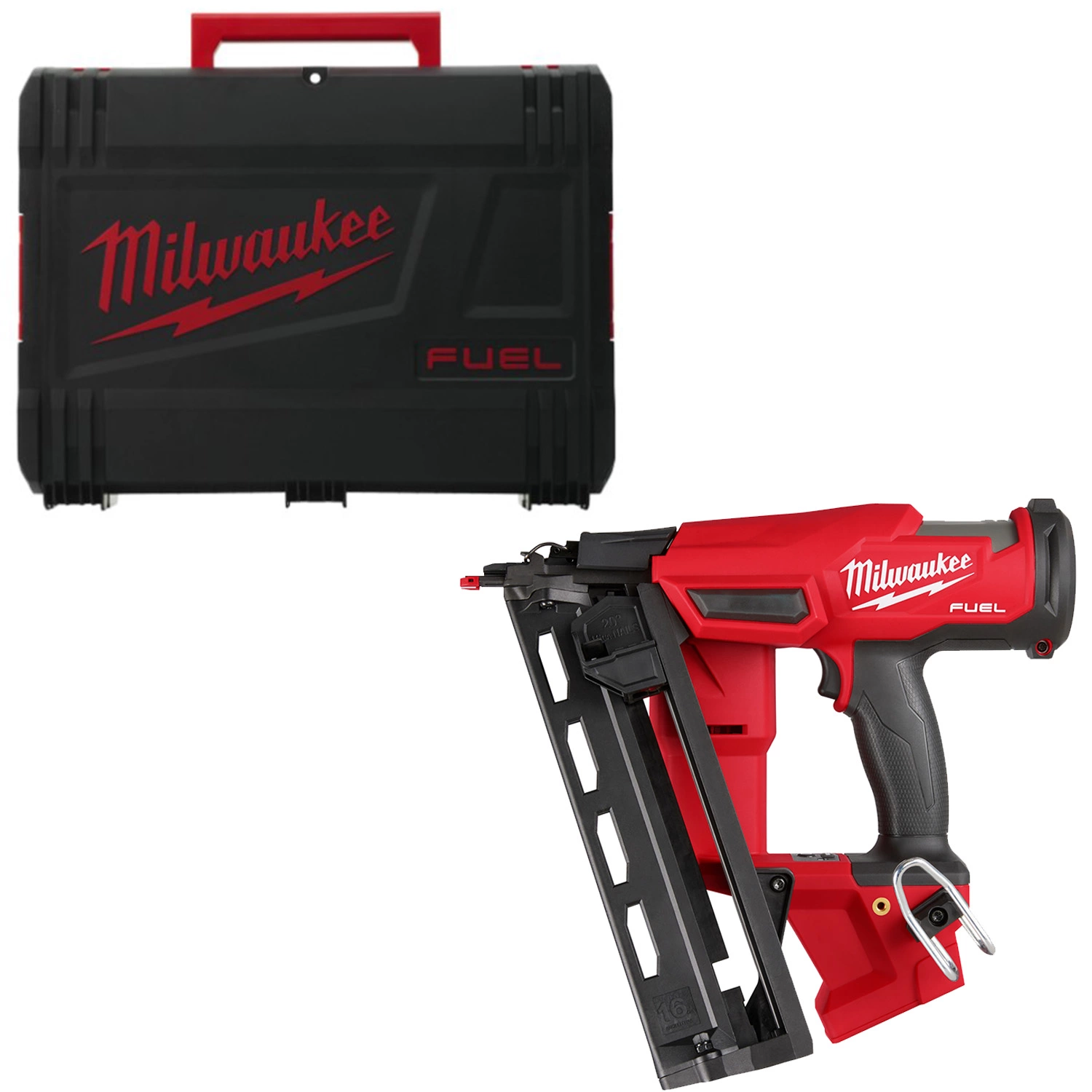 Milwaukee M18 FN16GA-0X Cloueur de finition sans-fil - 18V Li-ion - HD Box - Machine seule-image