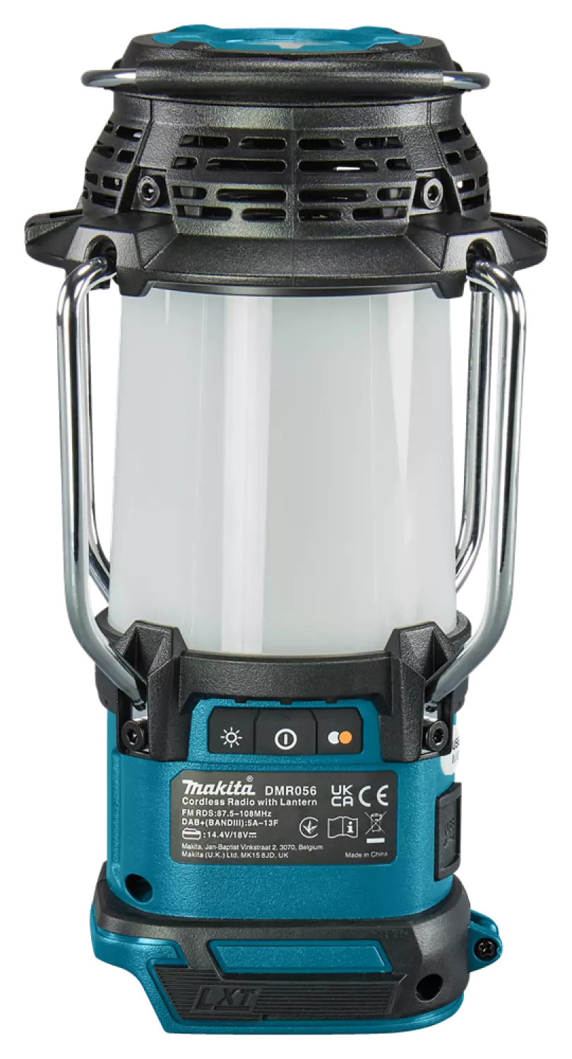 Makita DMR056 LXT 14,4V / 18V Li-ion Accu Camping lamp met radio en Bluetooth body - 310Lm-image