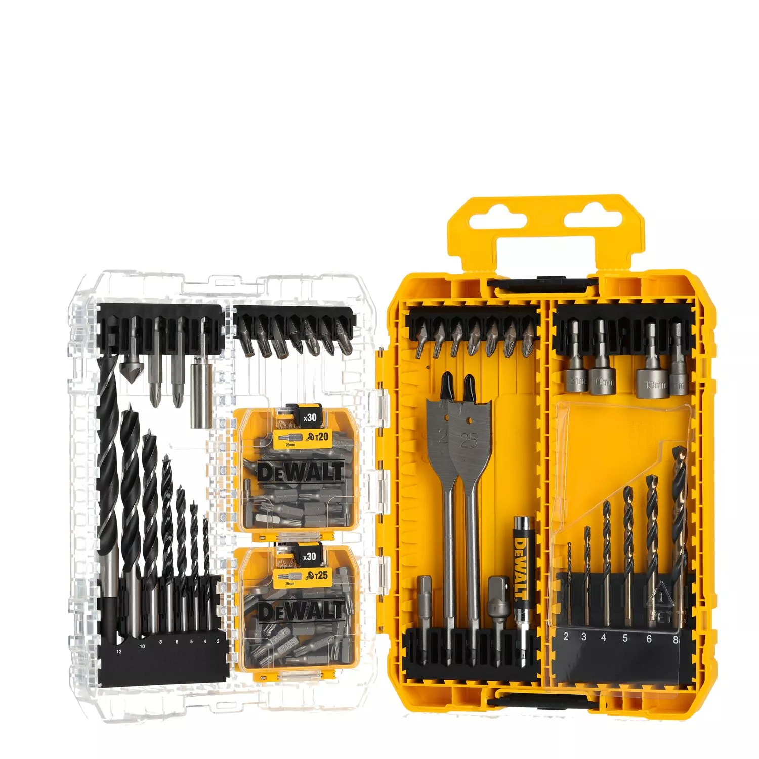 DeWALT DT70785-QZ Kit d'accessoires 100 pièces dans un coffret Toughcase+-image