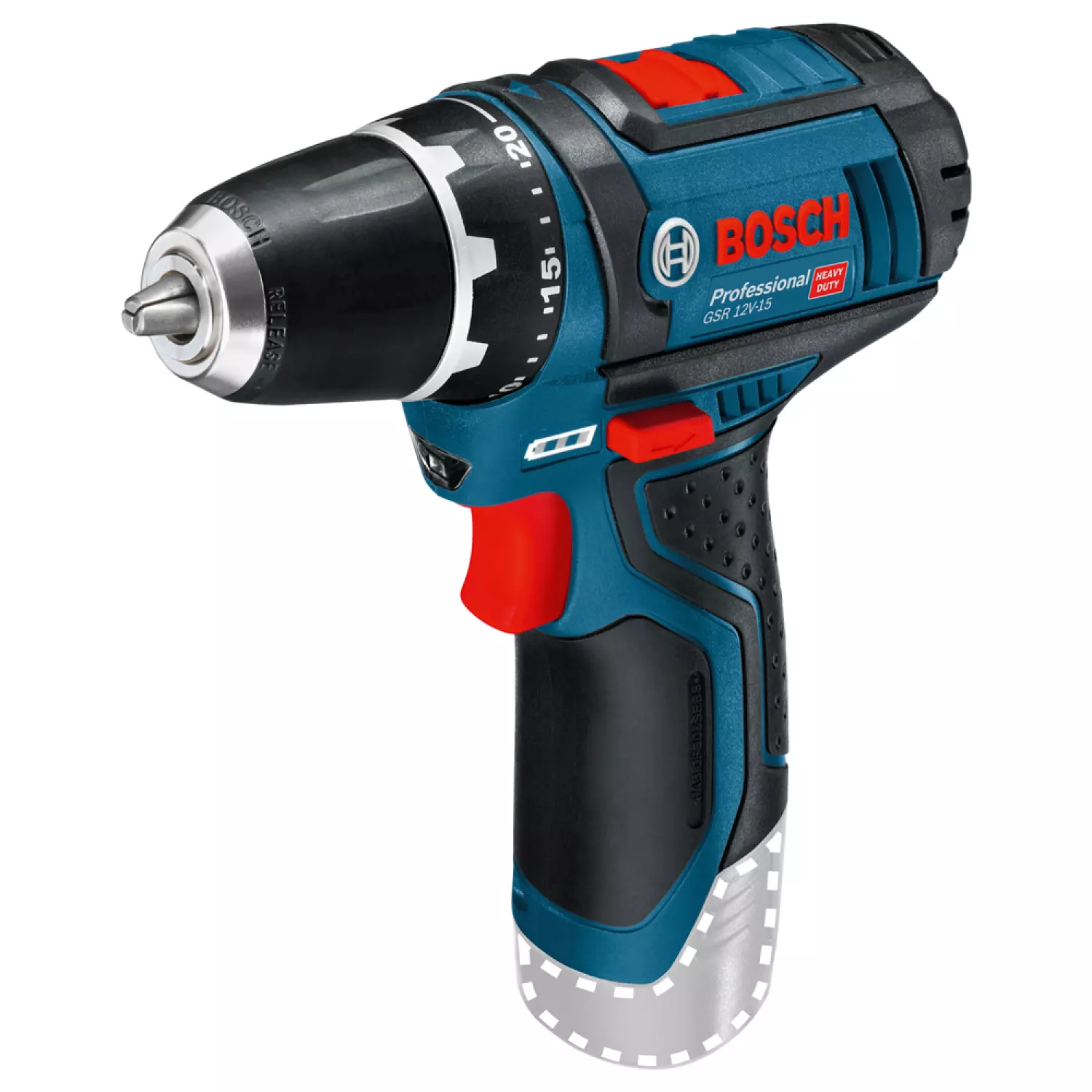 Bosch 060186810F - Perceuse-Visseuse sans fil GSR 12V-15-image