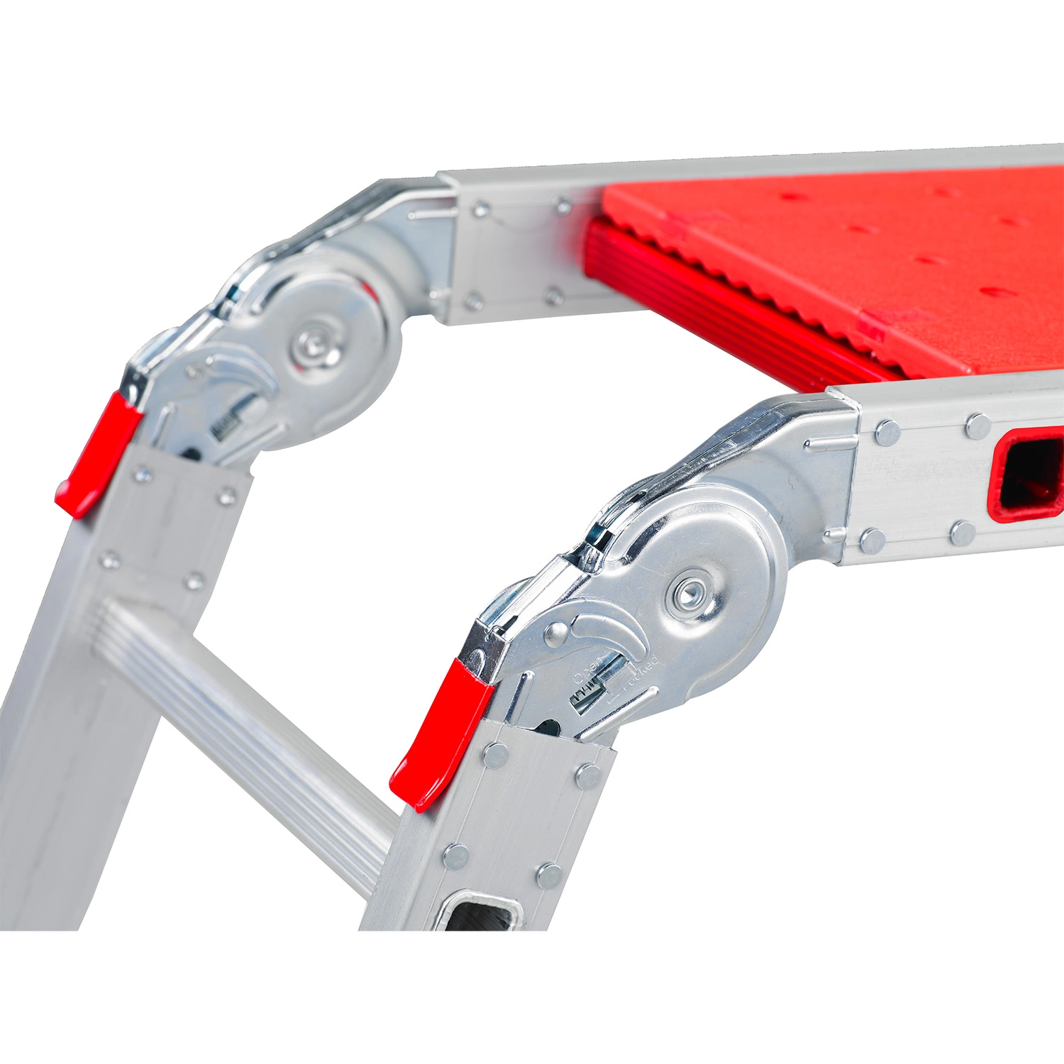 Altrex Varitrex-Plus Vouwladder - Aluminium - 4 x 3 sporten - max. werkhoogte 4,3m - met stabiliteitsbalk-image