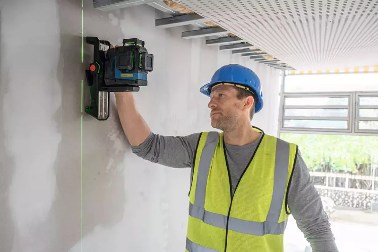 Bosch GLL 12V-100-33 CG 12V accu Lijnlaser in tas-image