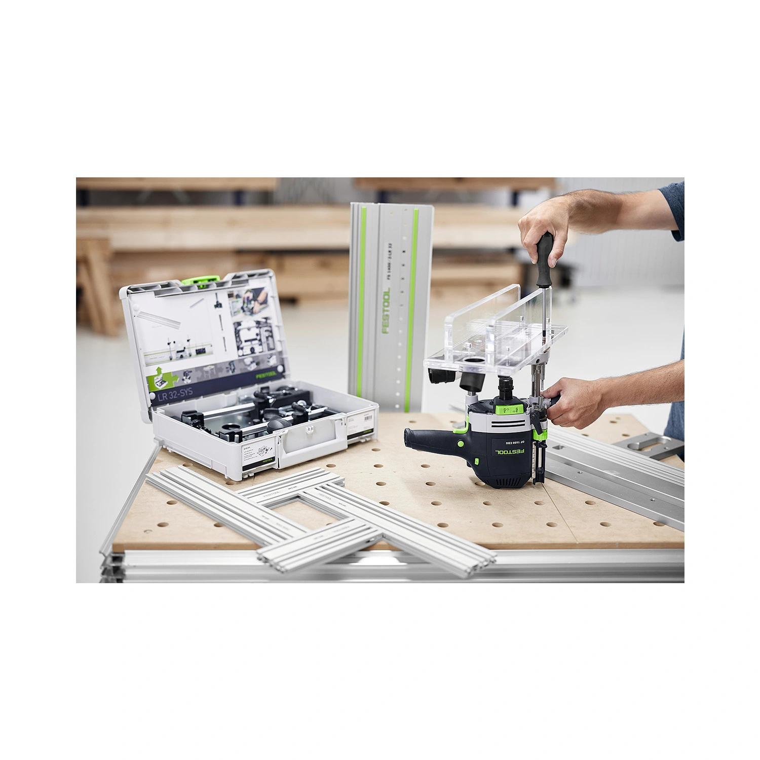 Festool LR 32-SYS Rail de guidage set