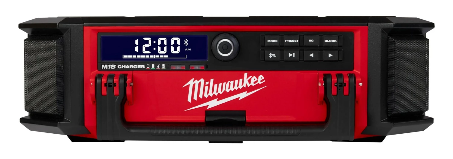 Milwaukee M18 PRCDAB+-0 18V Li-Ion batterie packout radio de chantier - DAB+ - IP58-image