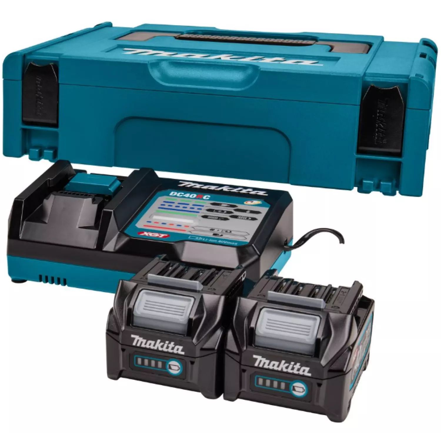 Makita 191V27-4 40V LI-ion Max Battery Starter Set (2x 2,5h) en Mbox-image