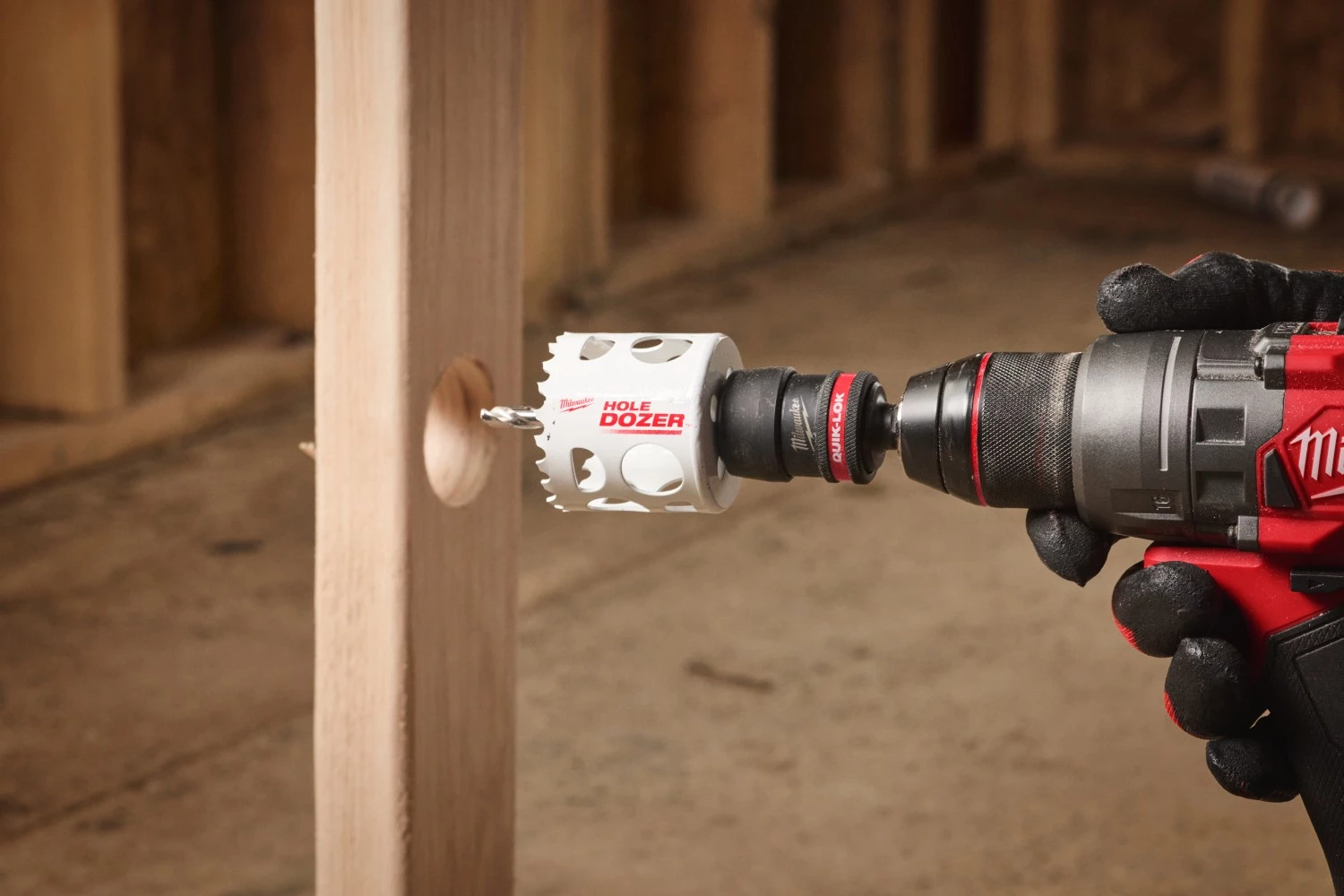 Milwaukee 4932500552 Quick-lock universele gatzaaghouder adapter XL - 32-210mm - 5st