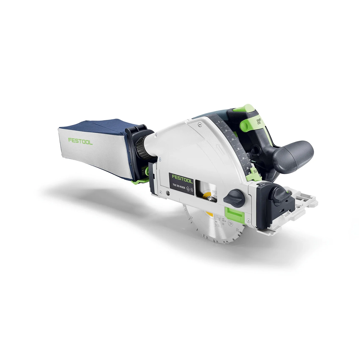 Festool TSC 55 KSEB-Basic-FS Scie circulaire plongeante sans fil 18 V Li-Ion dans un Systainer - 160 mm - Rail de guidage 1400 mm inclus-image