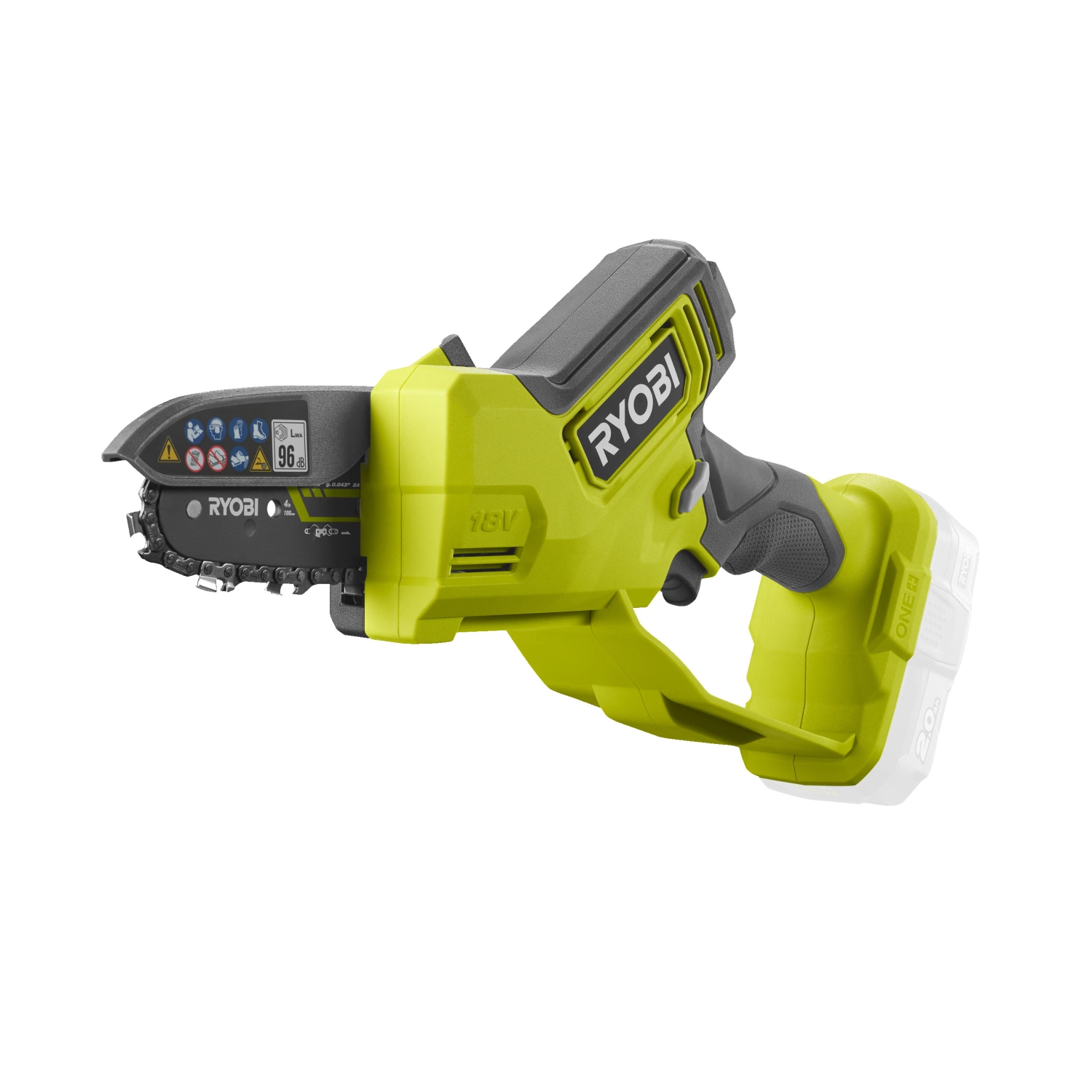 Ryobi RY18PSX10A-0 One+ 18V Brushless Li-ion Accu Snoeizaag body - 10cm-image