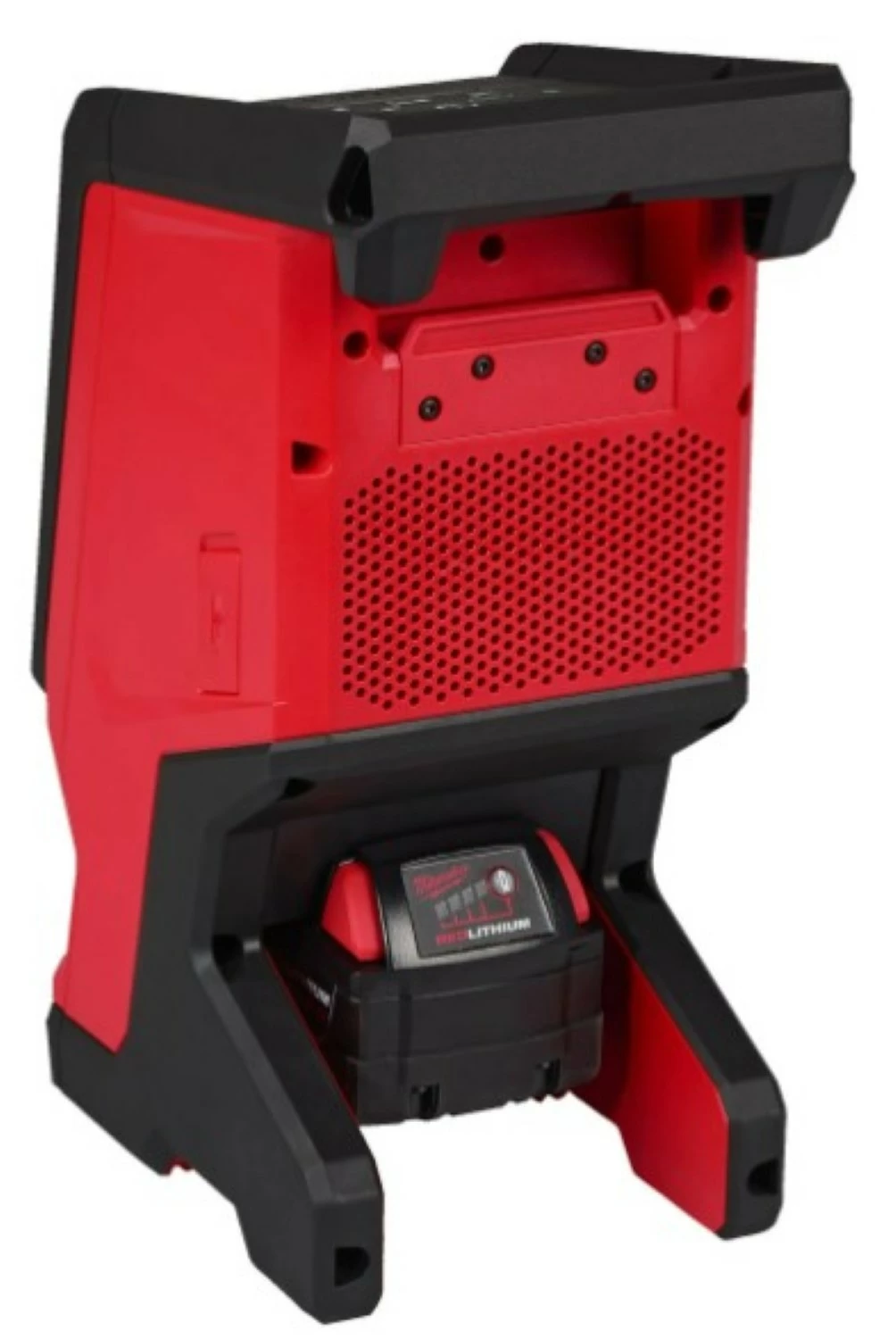 Milwaukee M18 SPEJSG2-0 18V Li-ion cordless bluetooth speaker jobsite-image