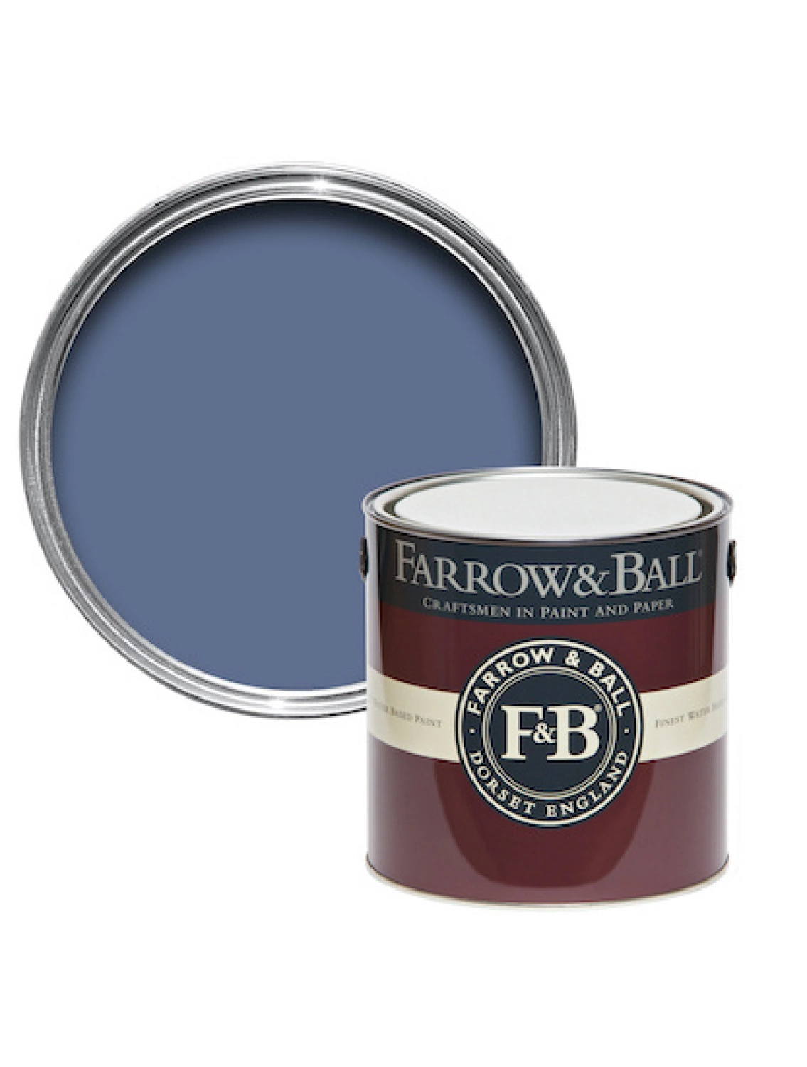 Farrow & Ball Full Gloss Pitch Blue No.220 - 2.5L-image