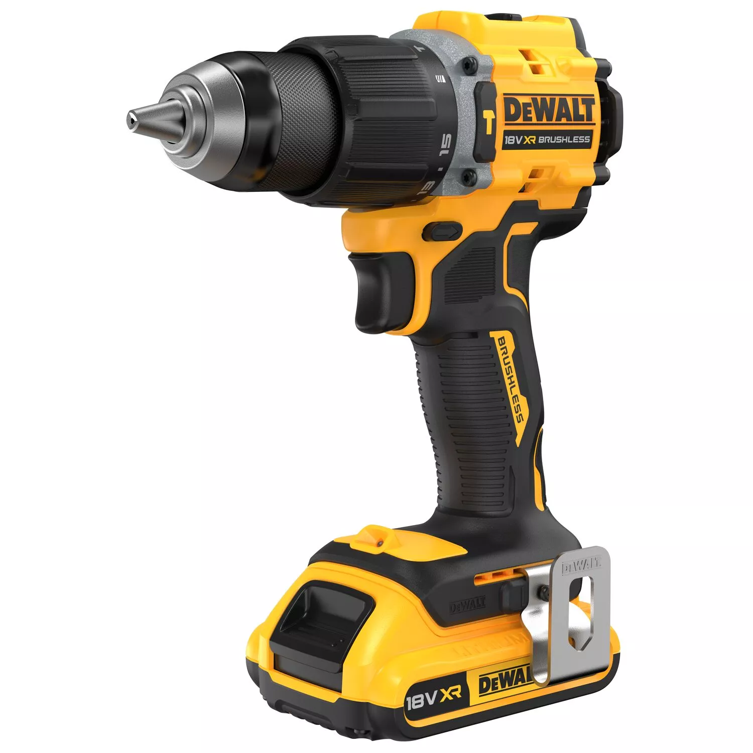 DeWALT DCD799D2T 18V Li-ion accu klopboor-/schroefmachine set (2x 2.0Ah accu) in TSTAK-image