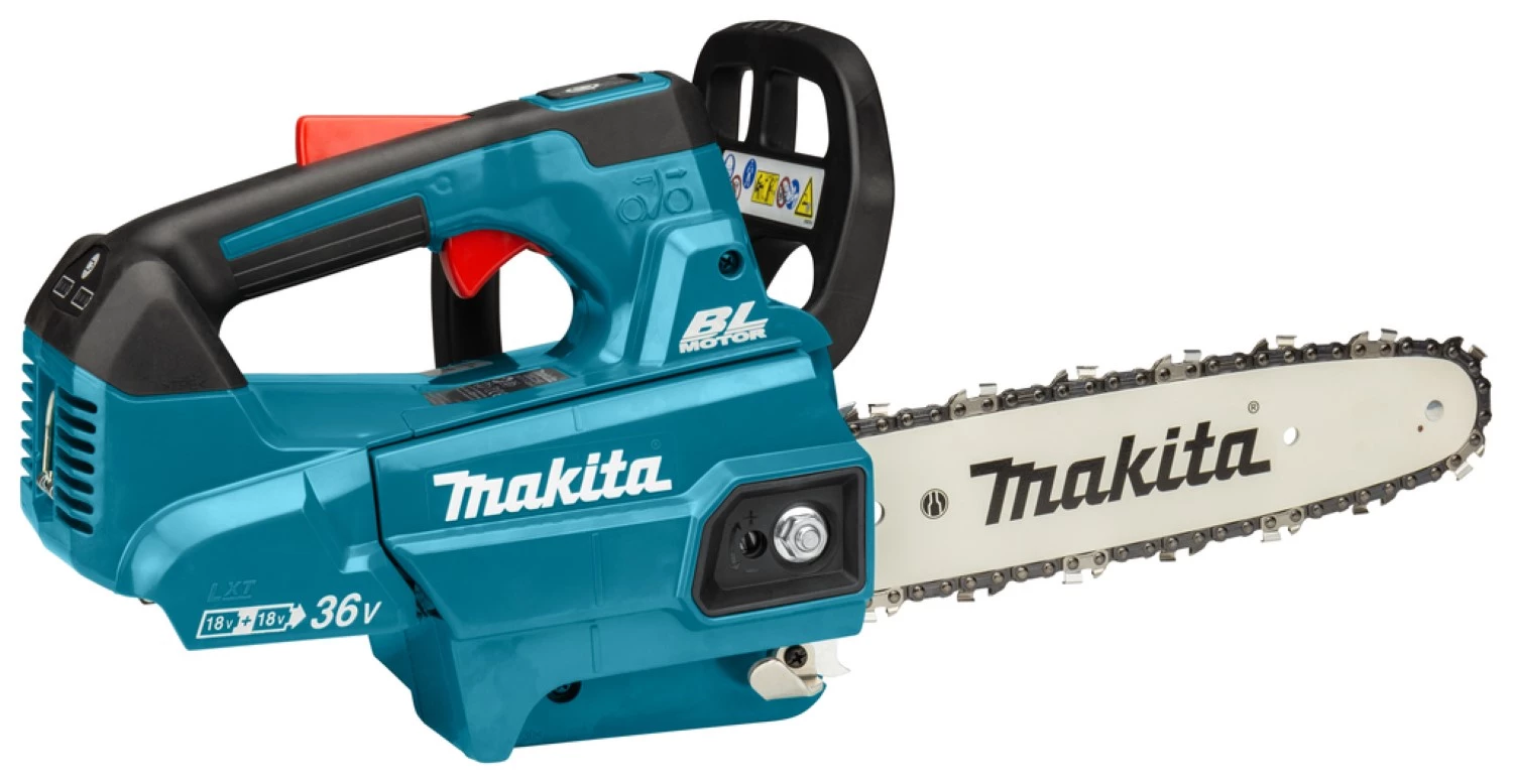 Makita DUC256PT2 LXT 2X18V Li-Ion accu Tophandle kettingzaag set (2x 5.0Ah) - 25cm-image