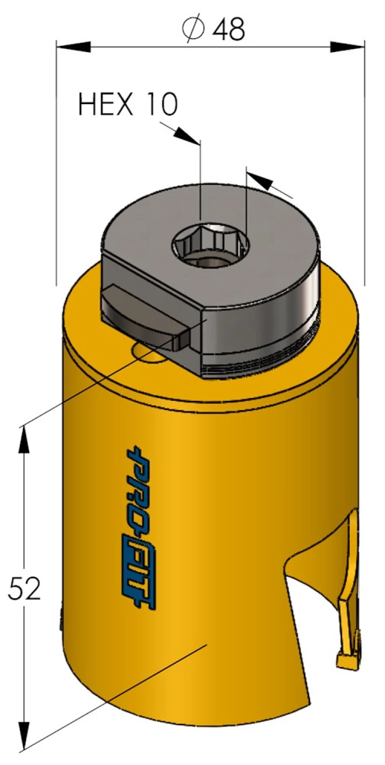 ProFit 9081048 Scie cloche Multi Purpose - 48mm-image