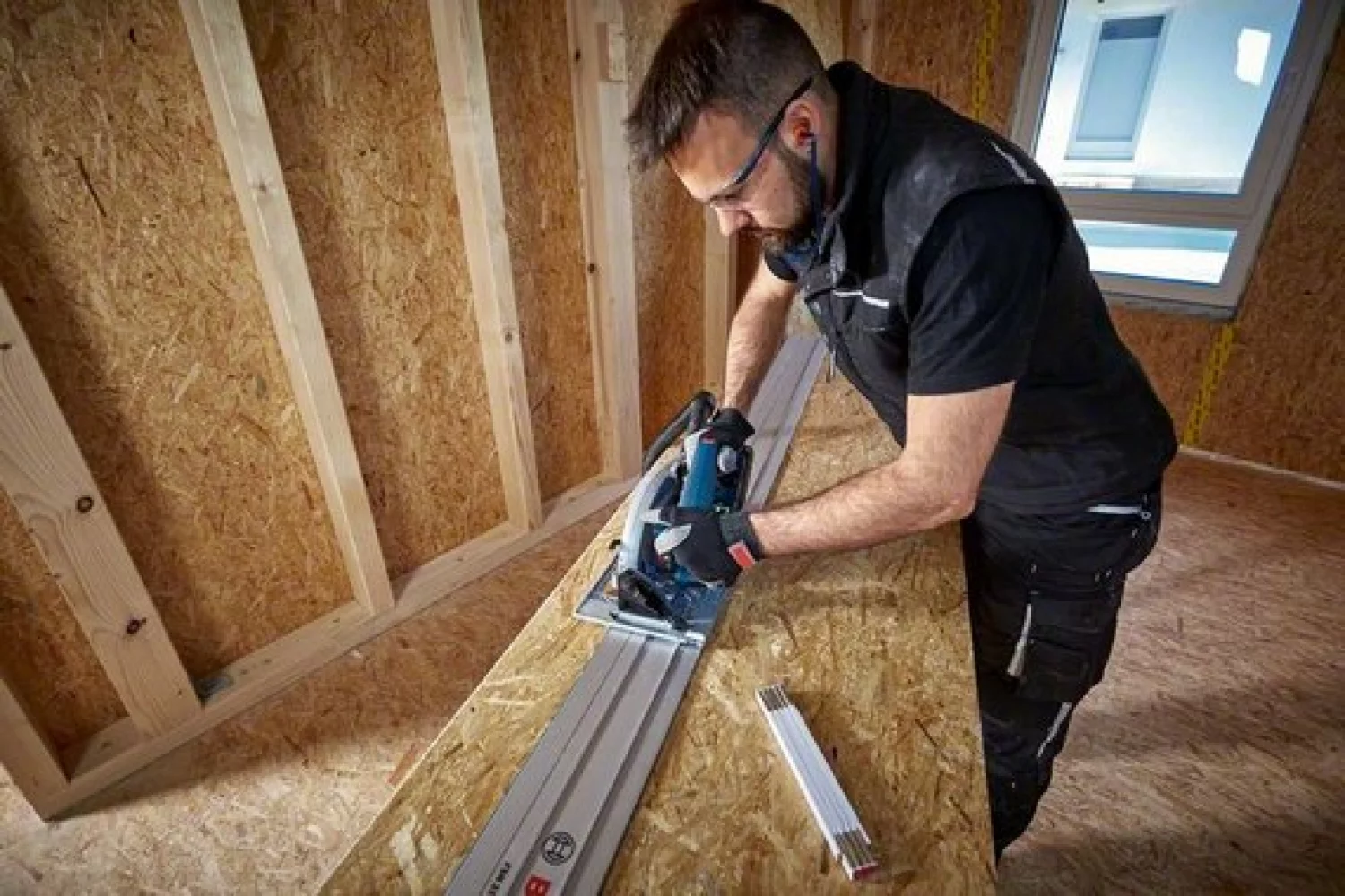 Bosch GKS 18V-68 GC 18V Li-Ion accu BiTurbo cirkelzaag body in L-Boxx - 190 x 30mm - koolborstelloos-image