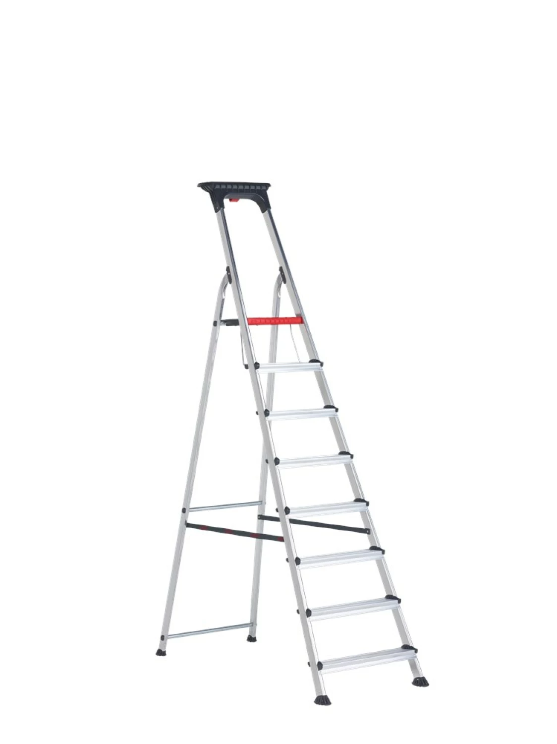 Altrex Double Decker Huishoudtrap - Aluminium - 8 treden - max. werkhoogte 3,65m-image
