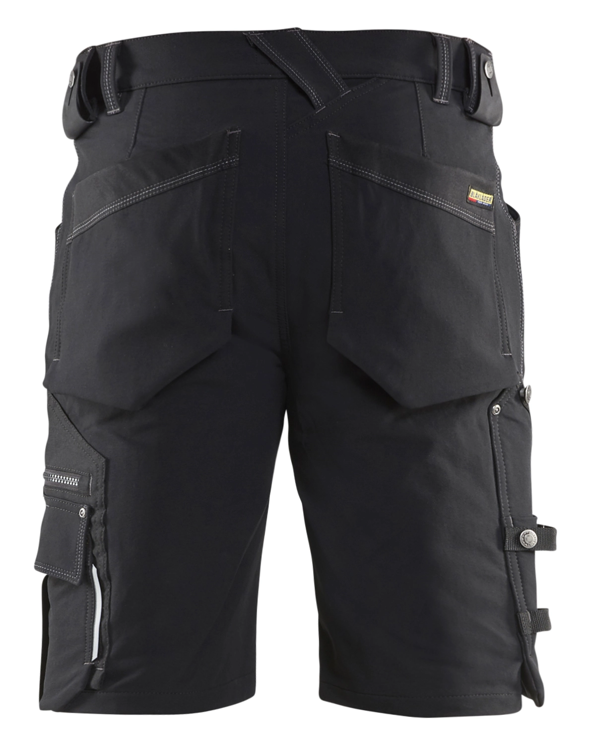 Blåkläder Short X1900 artisan stretch 4D sans poche flottante - C48 - Noir-image