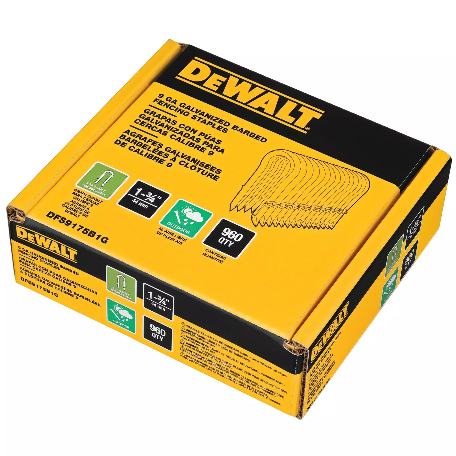 DeWALT DFS9175B1G-QZ Nieten 3.7-4.0mm - 45 - Gegalvaniseerd - 960st-image