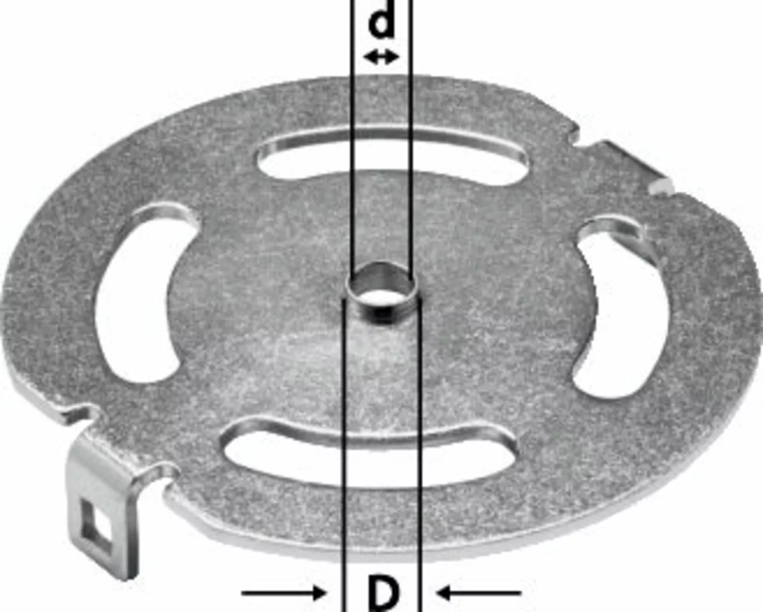 Festool 492179 KR-D 8,5/OF 1400 Kopieerring voor OF 1400 / VS 600 - 8,5x 6,5mm-image