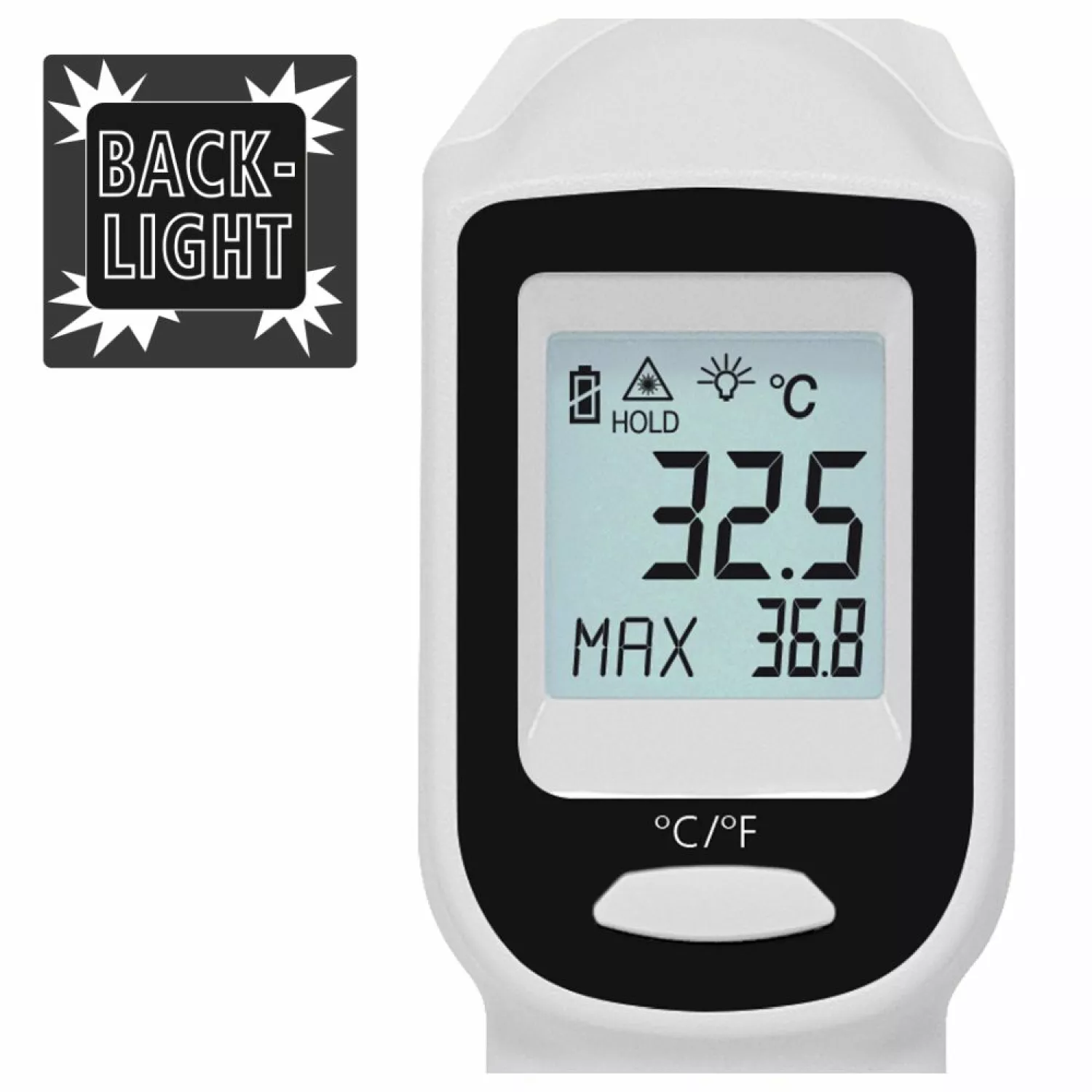 Laserliner ThermoSpot Laser Thermometer - -38°C t/m 365°C-image