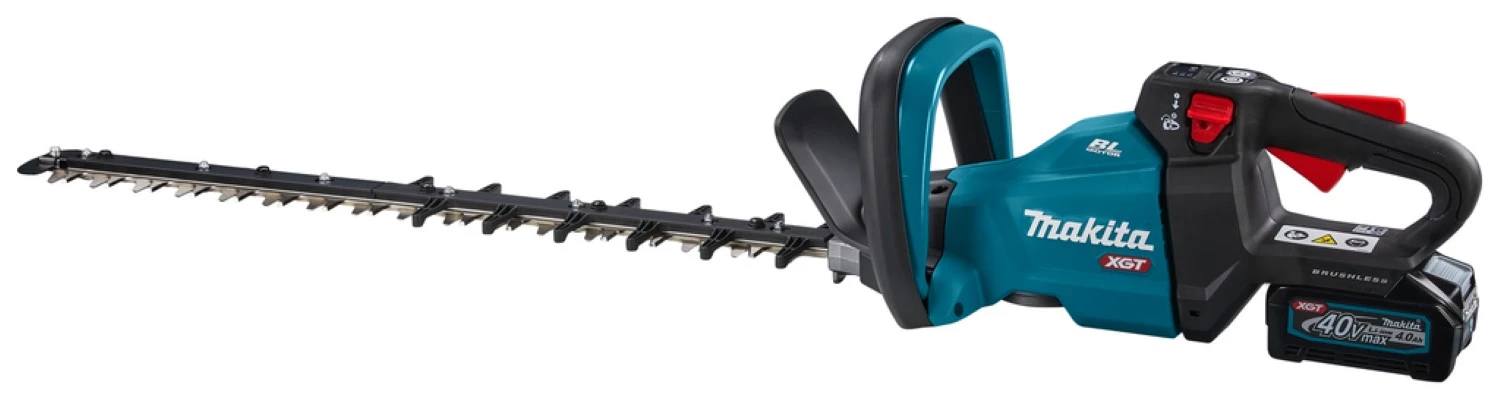 Makita UH006GM201 XGT 40V Max Heggenschaar 600mm Terugsnoeiuitvoering 4,0 Ah accu (2 st), snellader, in doos-image