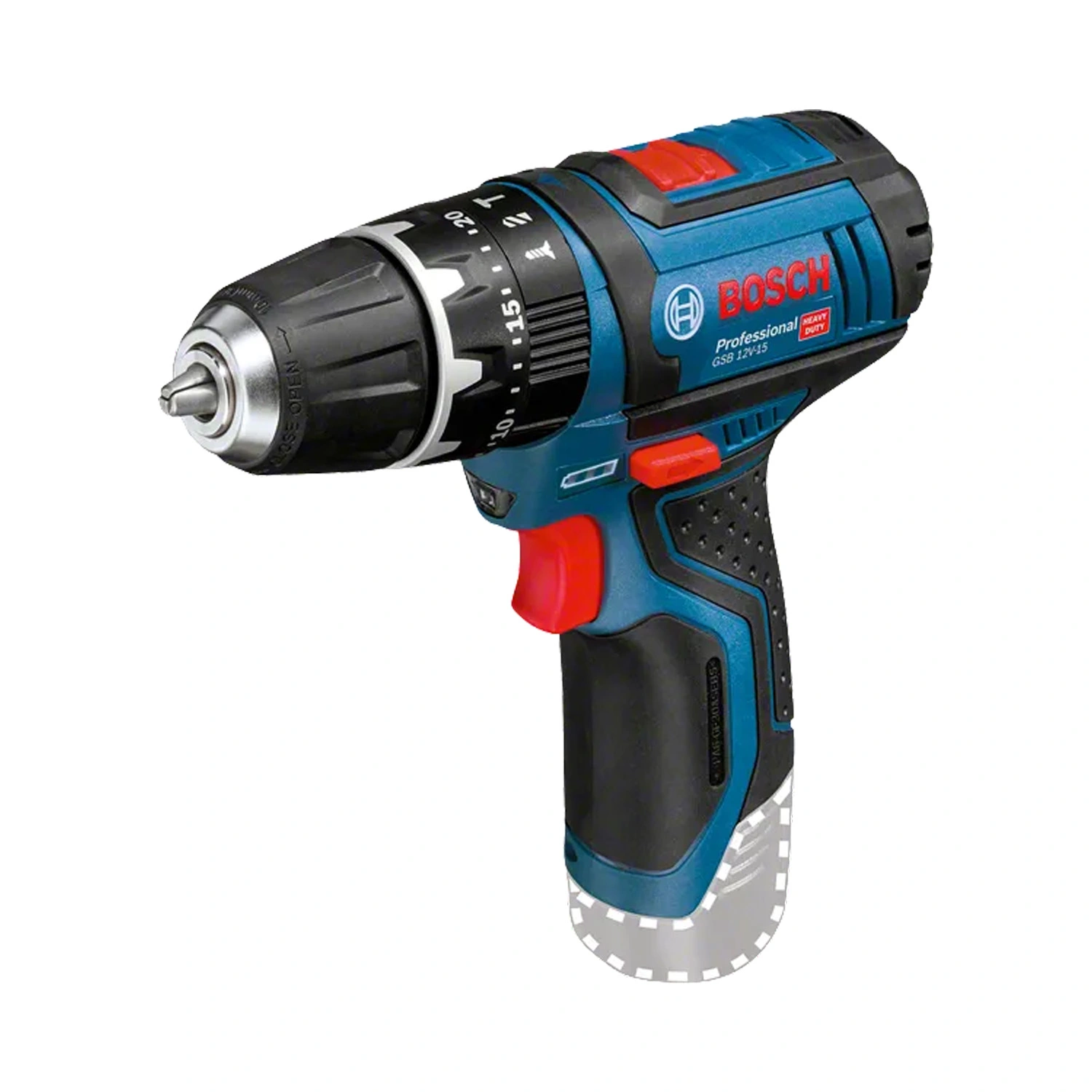 Bosch GSB 12V-15 - Klopboormachines - Body