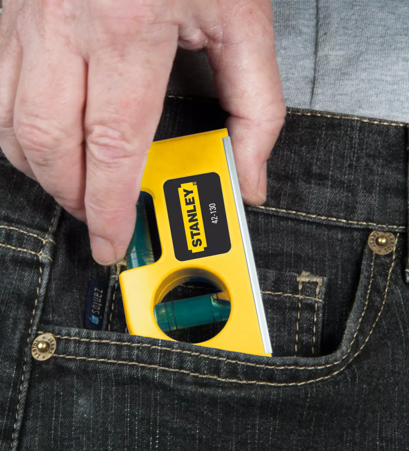 Stanley 0-42-130 Zakwaterpas - magnetisch - 87mm-image