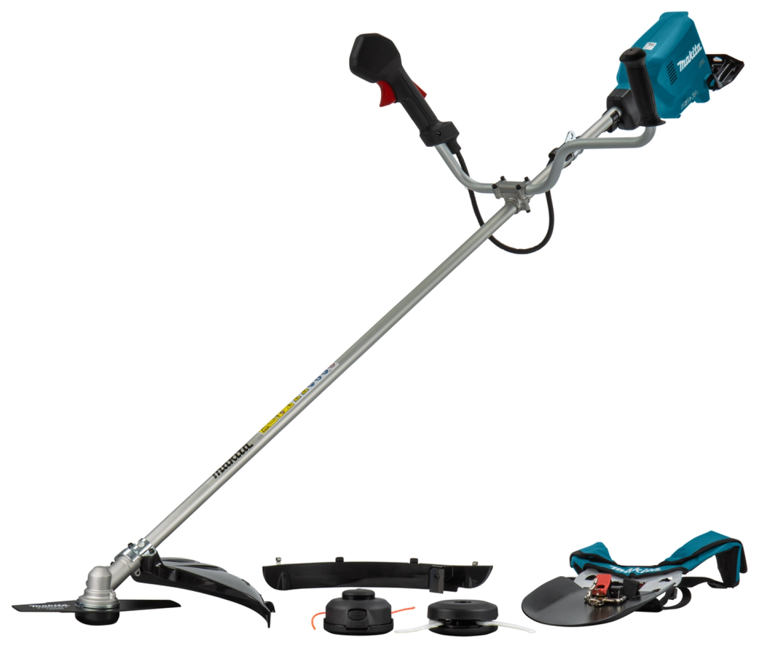 Makita DUR369AZ 36V (2x18V) Li-Ion accu grastrimmer / bosmaaier body - U-greep - koolborstelloos-image