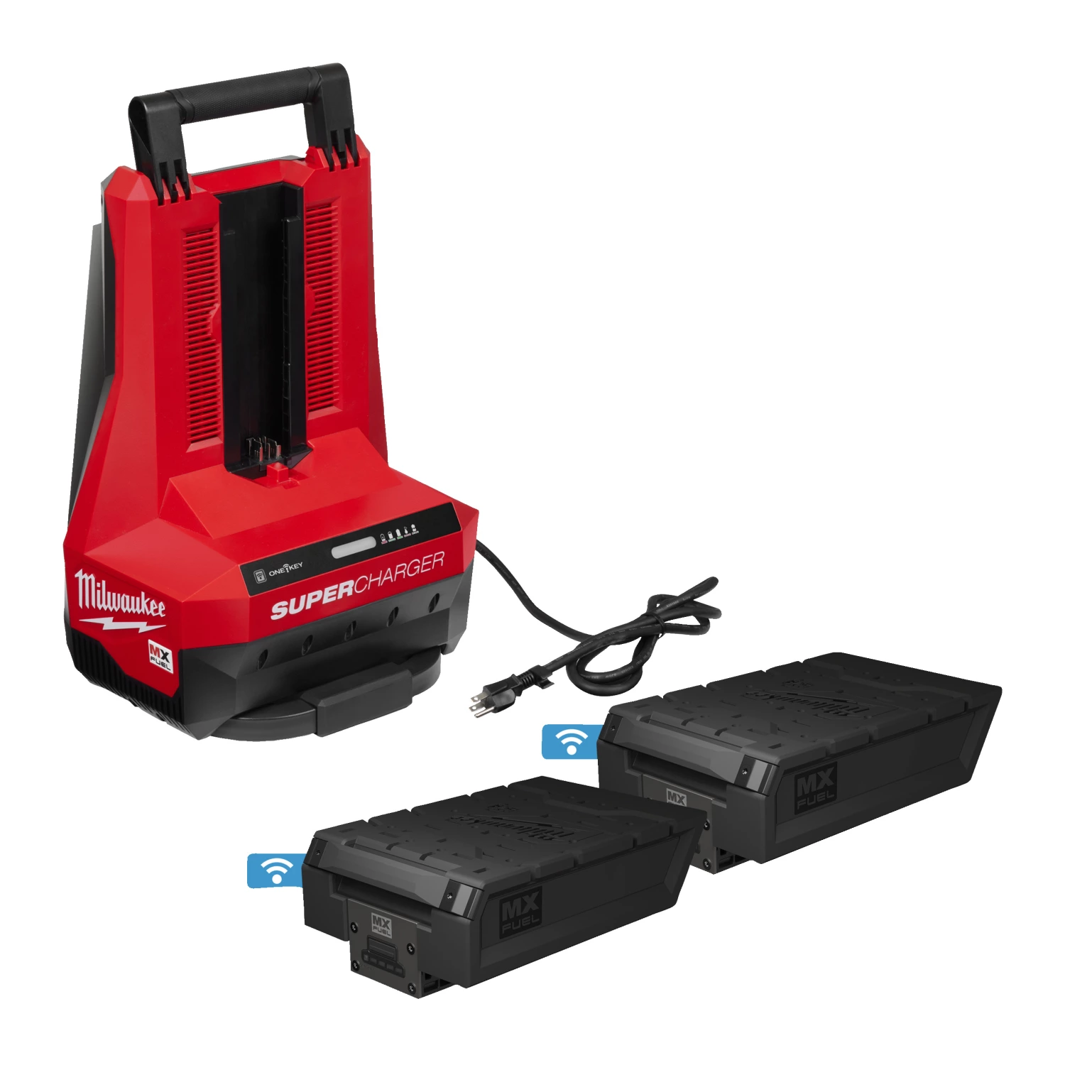 Milwaukee MXF NRG-802 MX Fuel FORGE™ kit de démarrage avec batterie (2x 8.0Ah) + Super chargeur rapide-image