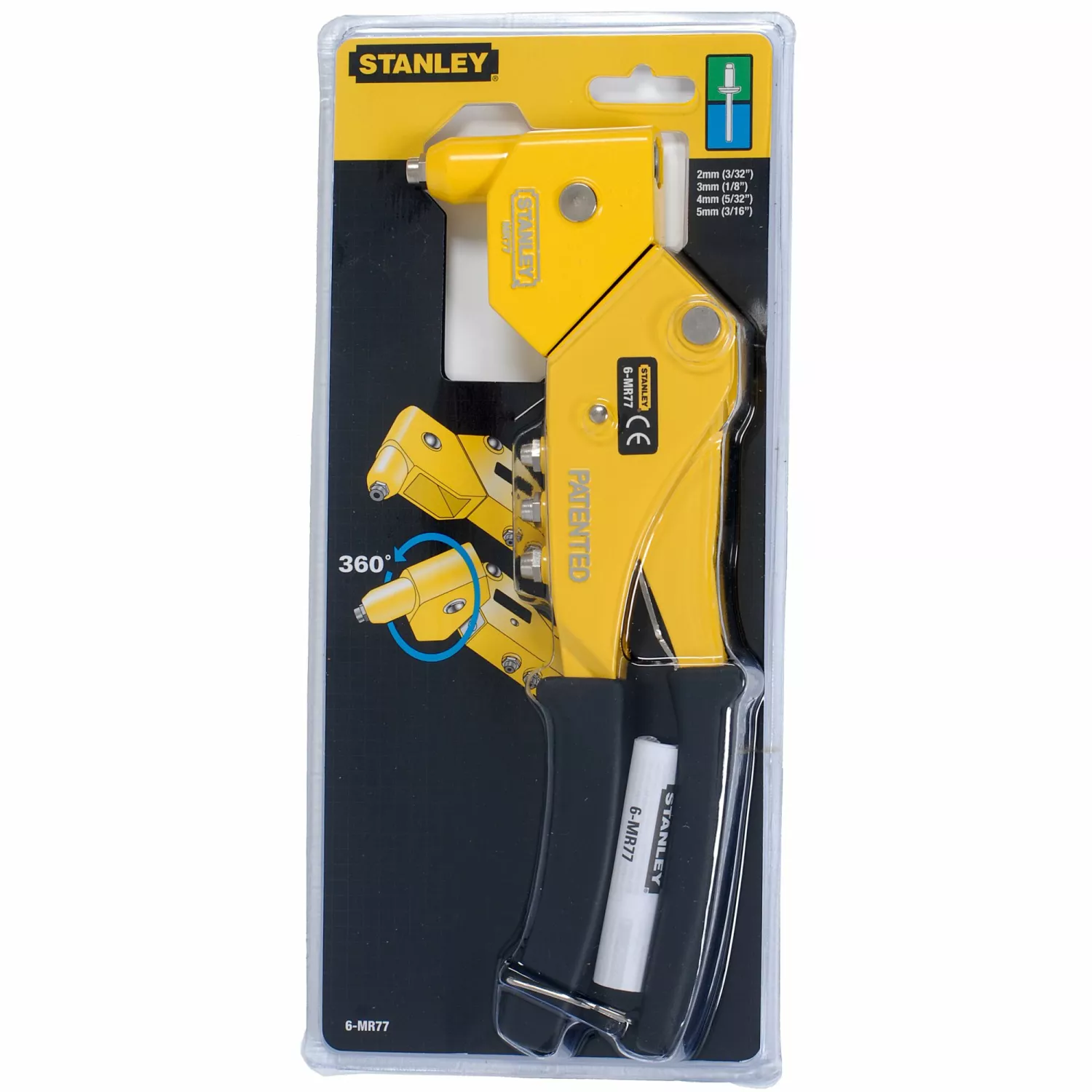 Stanley 6-MR77 Popnageltang met draaibare kop - 2 t/m 5mm-image