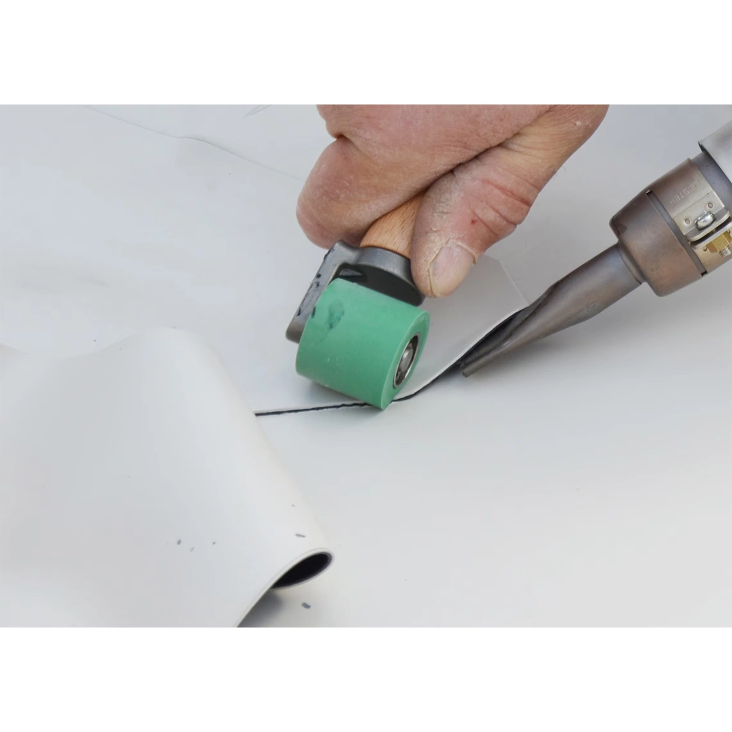 Leister 140.161 Rouleau de pression 28 mm - silicone-image