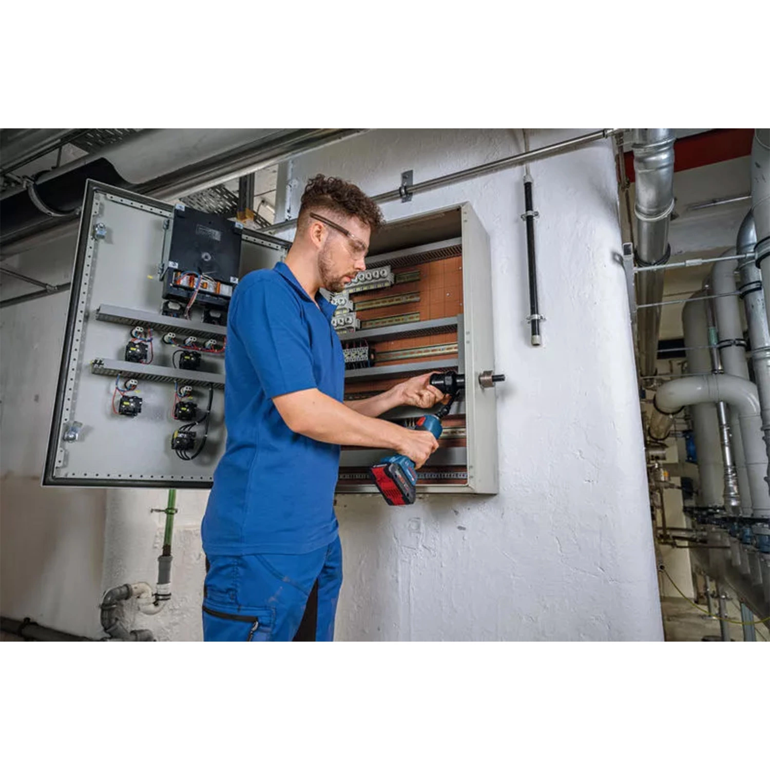 Bosch GLH 18V-60 18V perceuse-fraiseuse sans fil corps dans un coffret XL-image