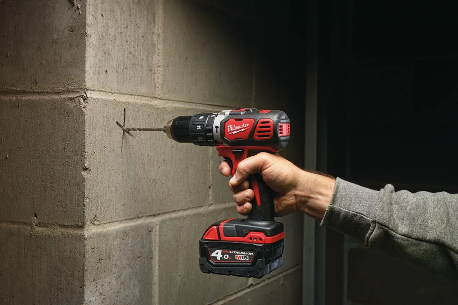 Milwaukee M18 BPD-0 Perceuse à percussion sans fil - 18V Li-ion - Machine seule-image