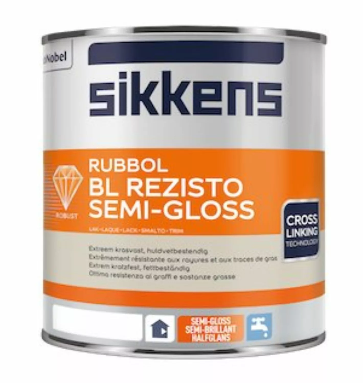 Sikkens Rubbol BL Rezisto semi-gloss - op kleur gemengd - 0,5L