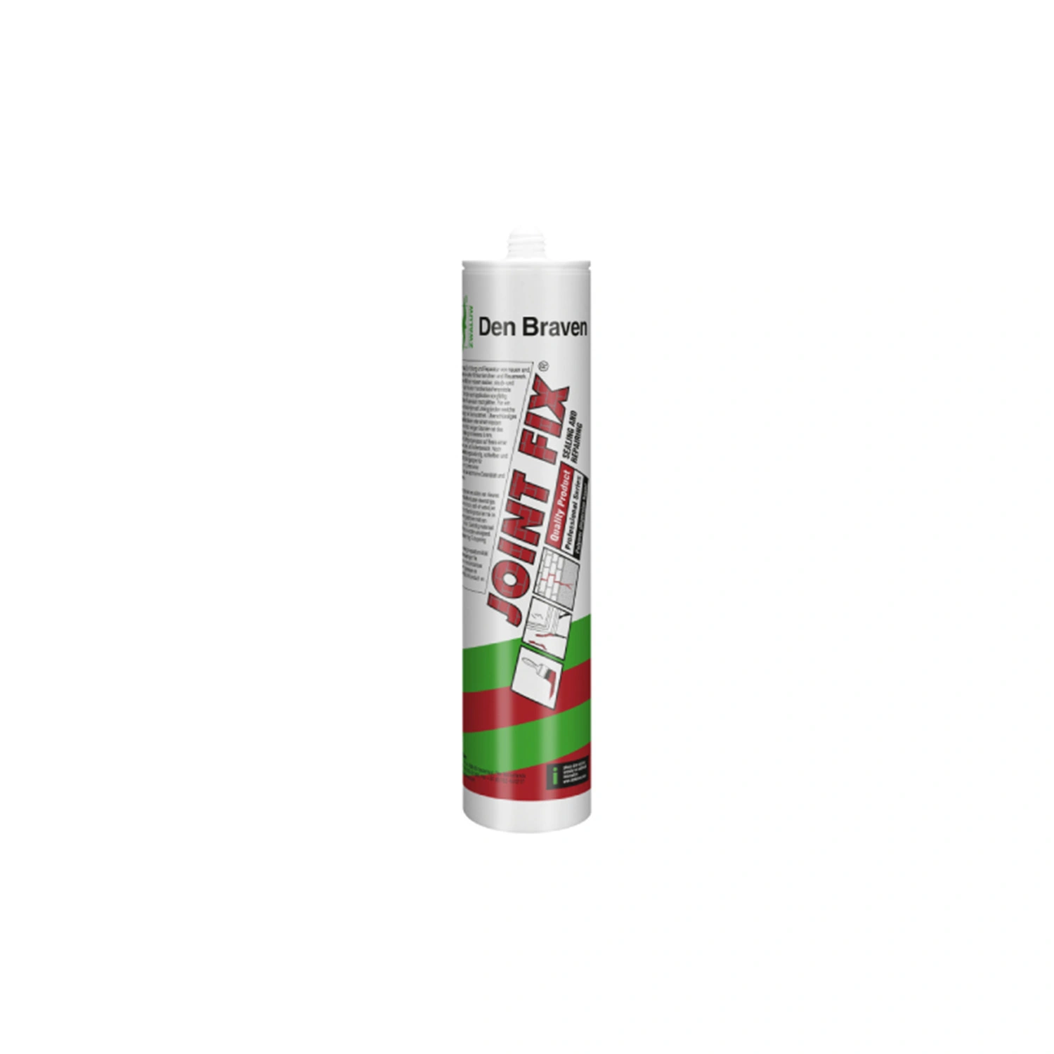 Zwaluw Den Braven 30880049 Joint Fix Reparatiepasta - Lichtgrijs - 310ml - 12st